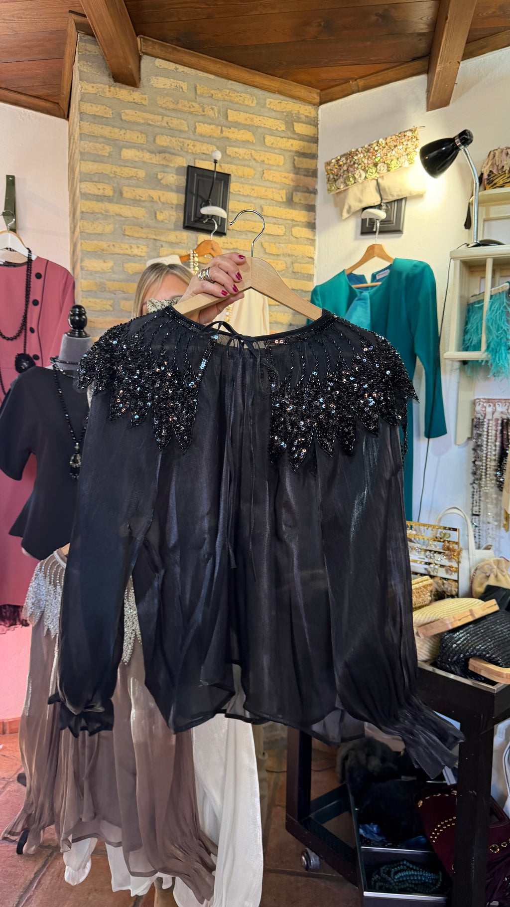 Camisa brillos