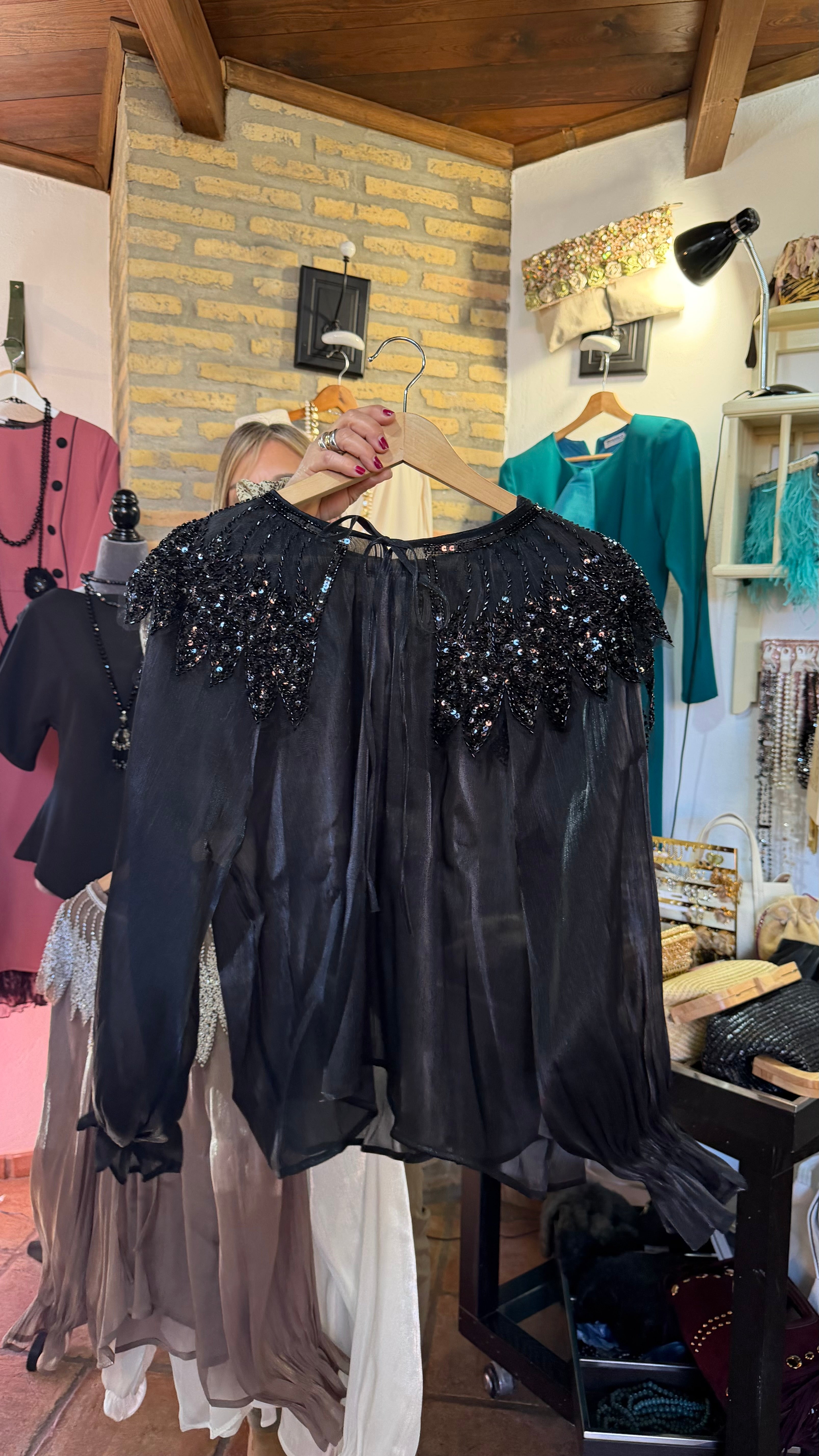 Camisa brillos