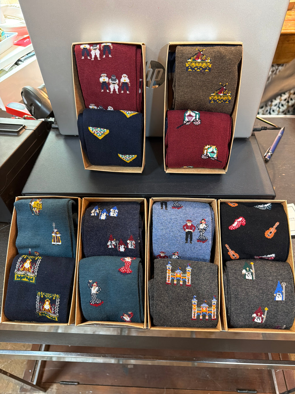 Cajas personalizables calcetines