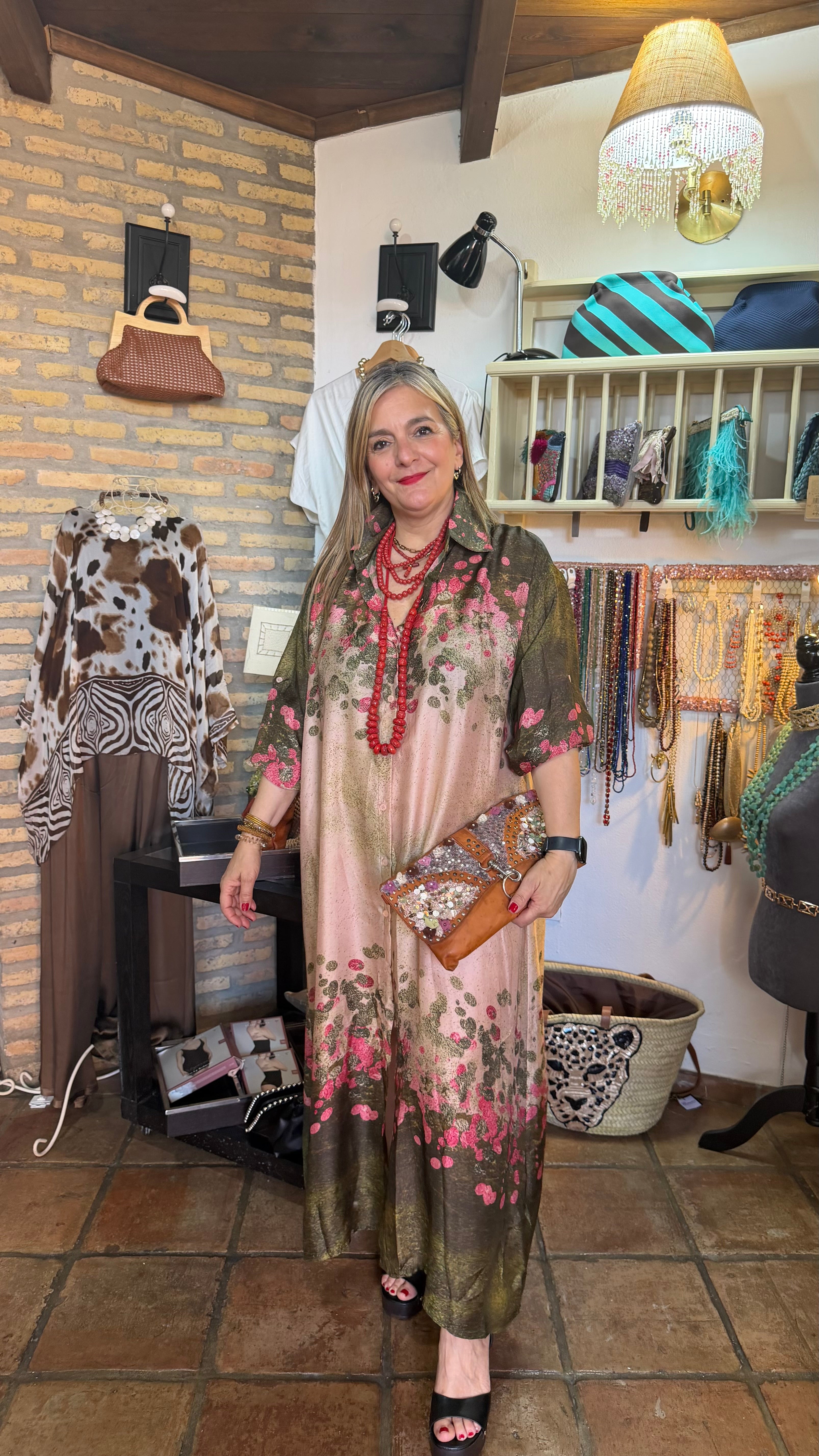 Vestido estampado