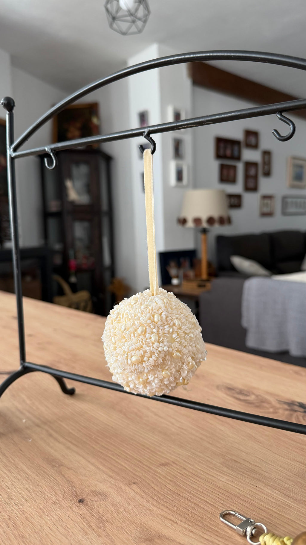 Bolas de Navidad hechas a mano