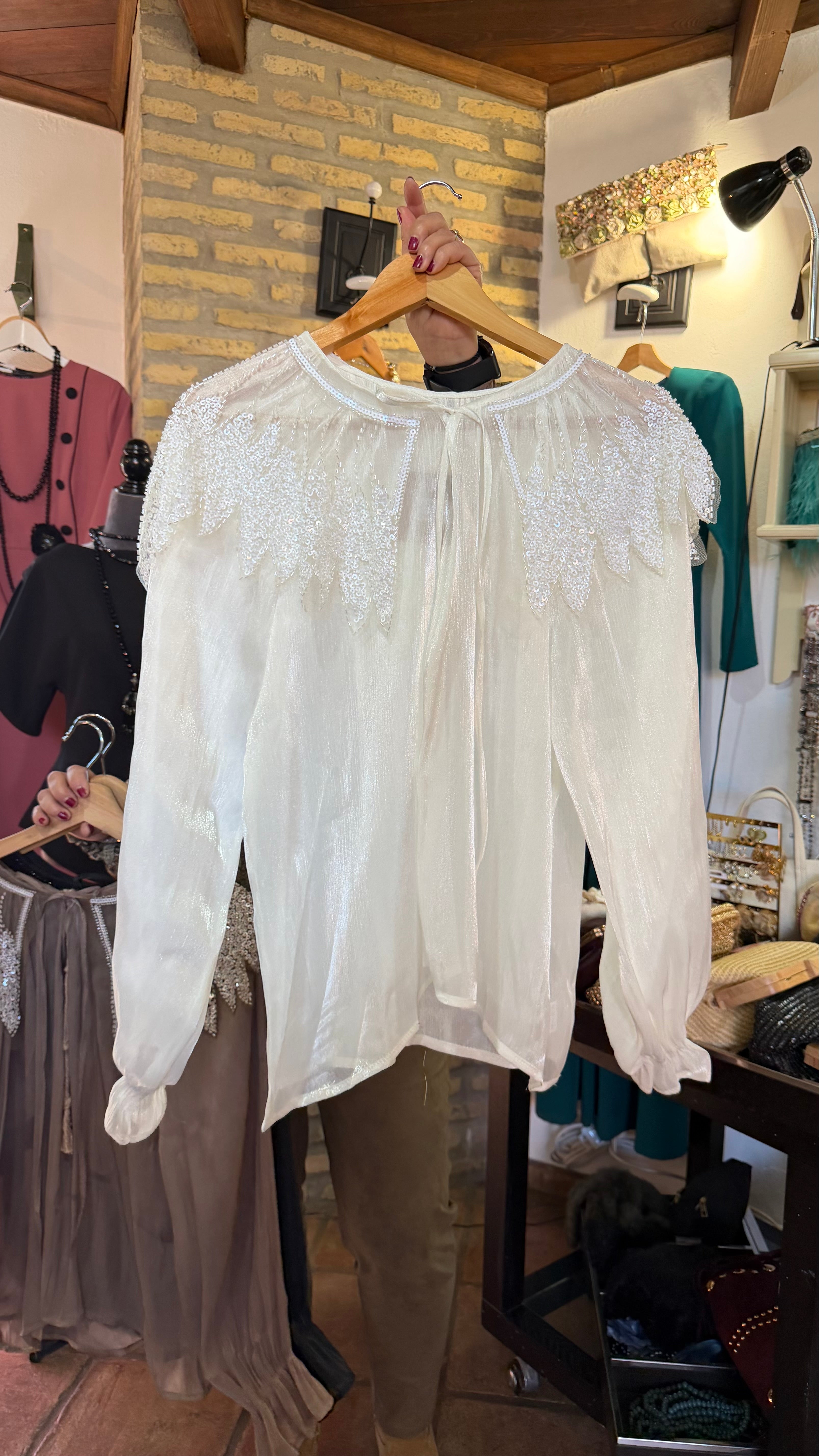 Camisa brillos