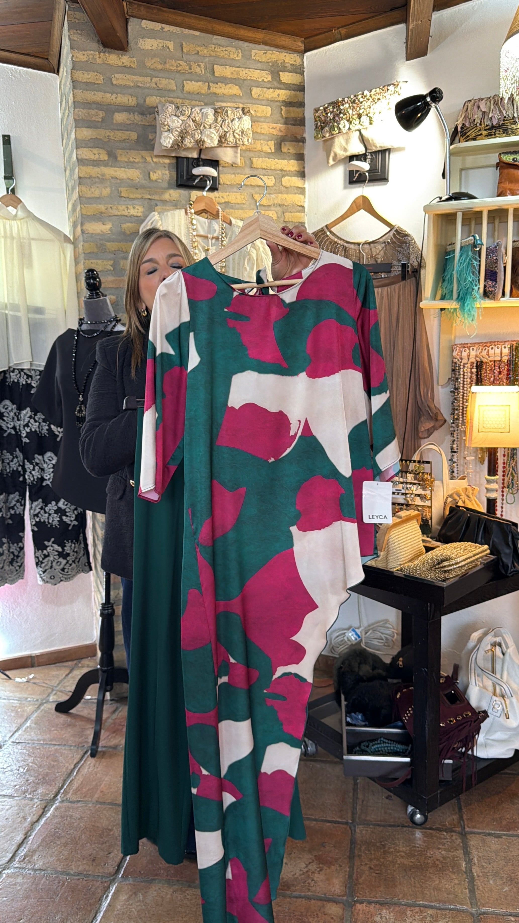 Conjunto casaca verde