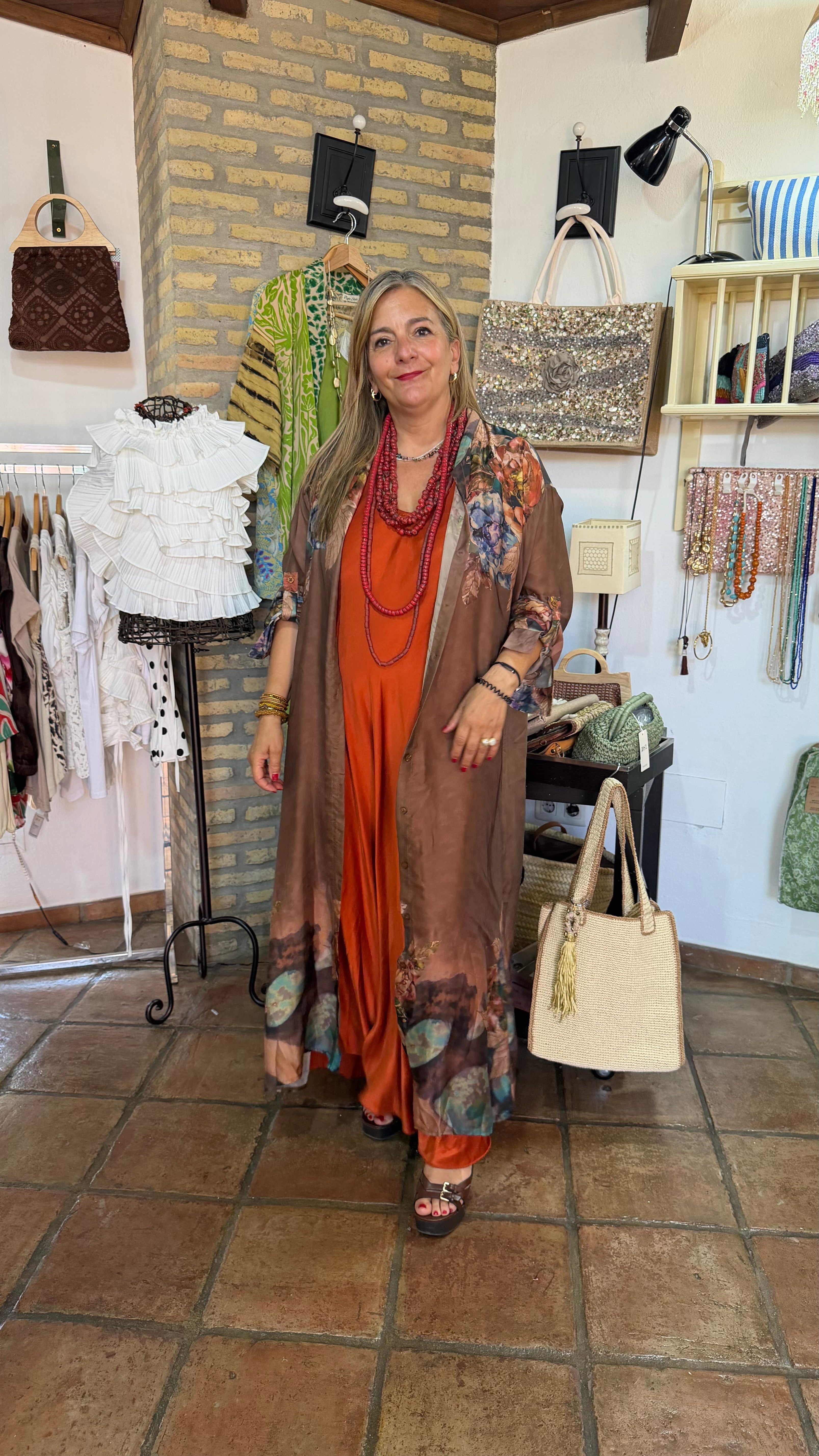 Vestido naranja