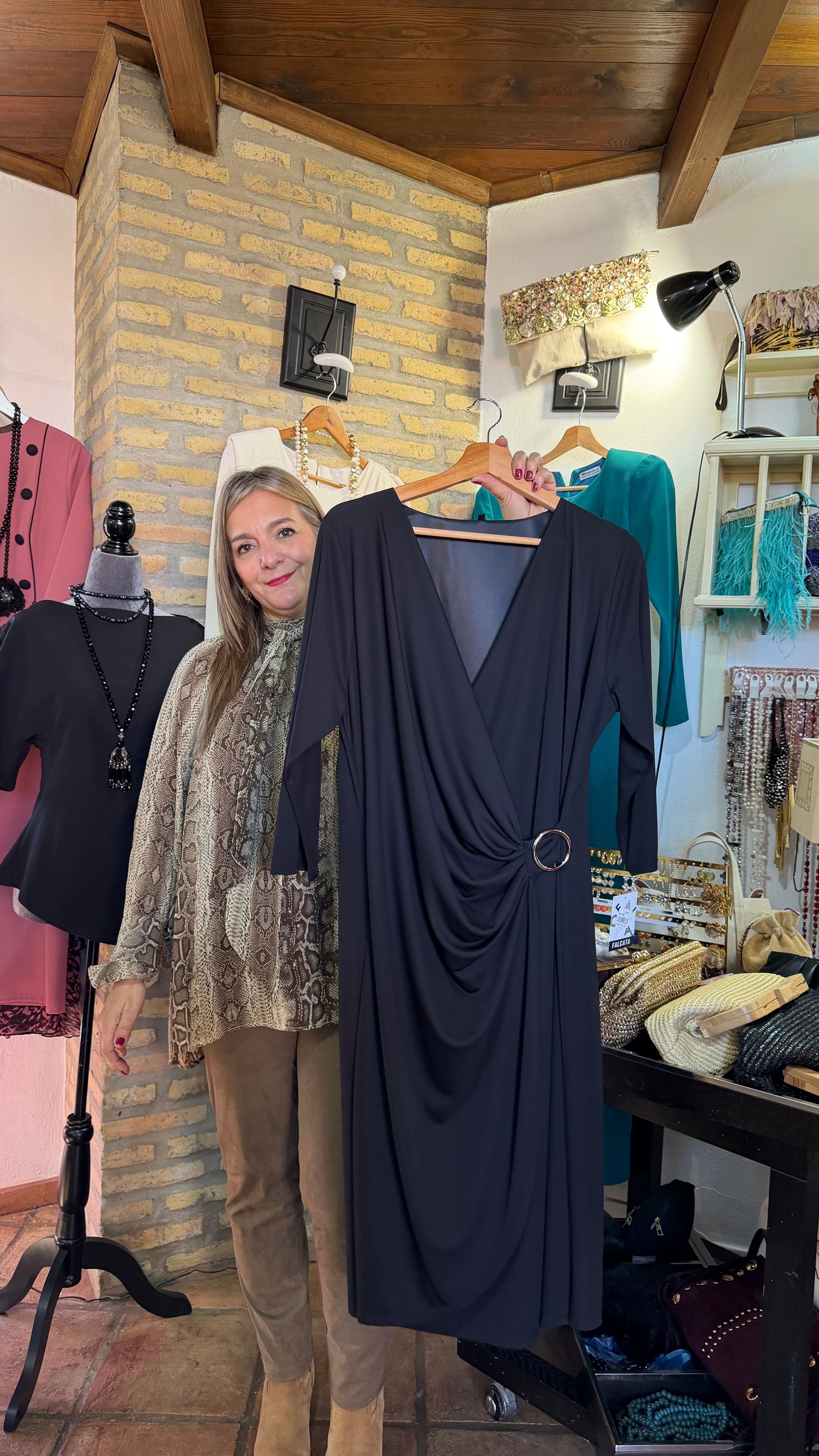 Vestido de mantilla