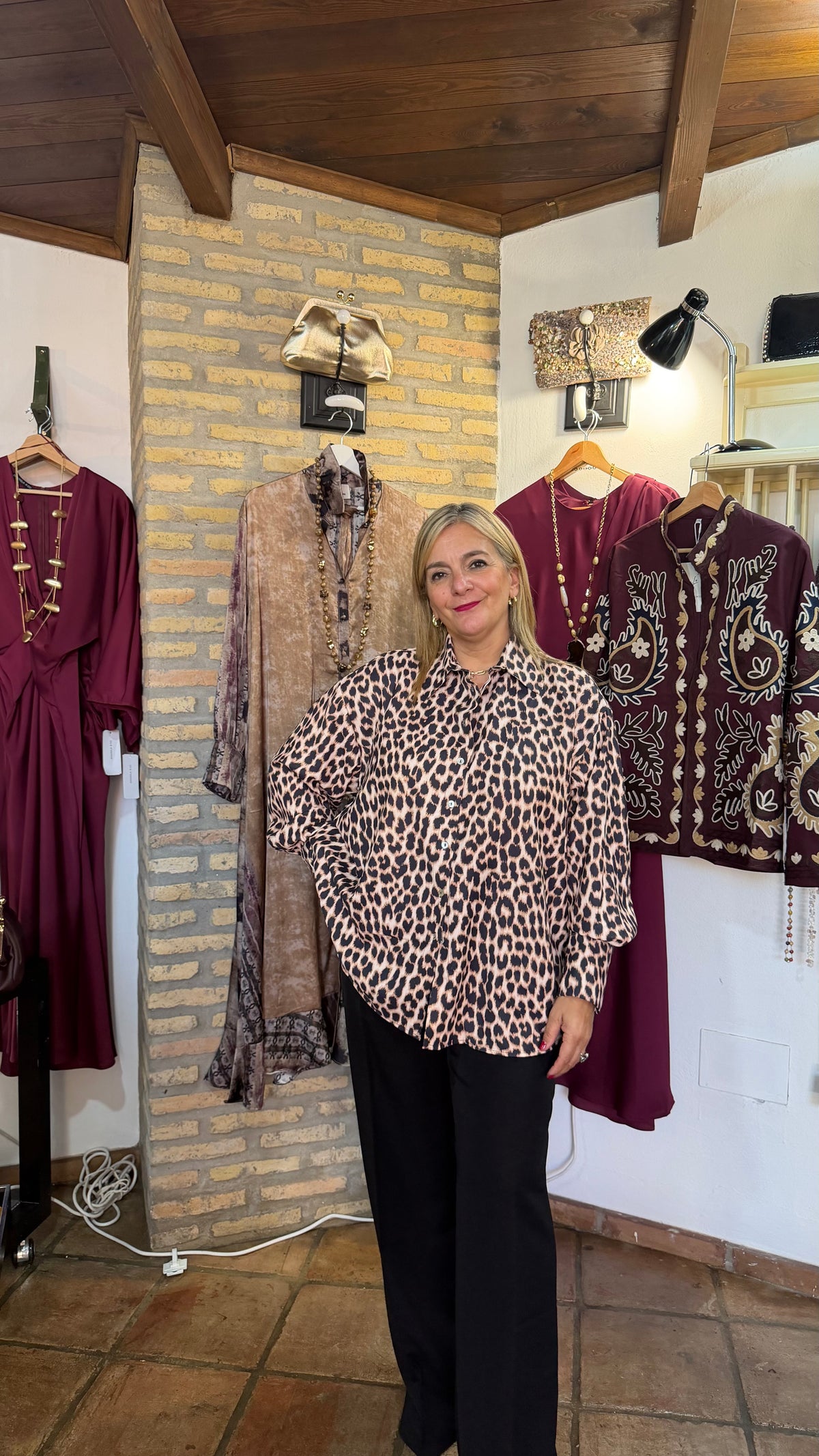 Camisa animal print