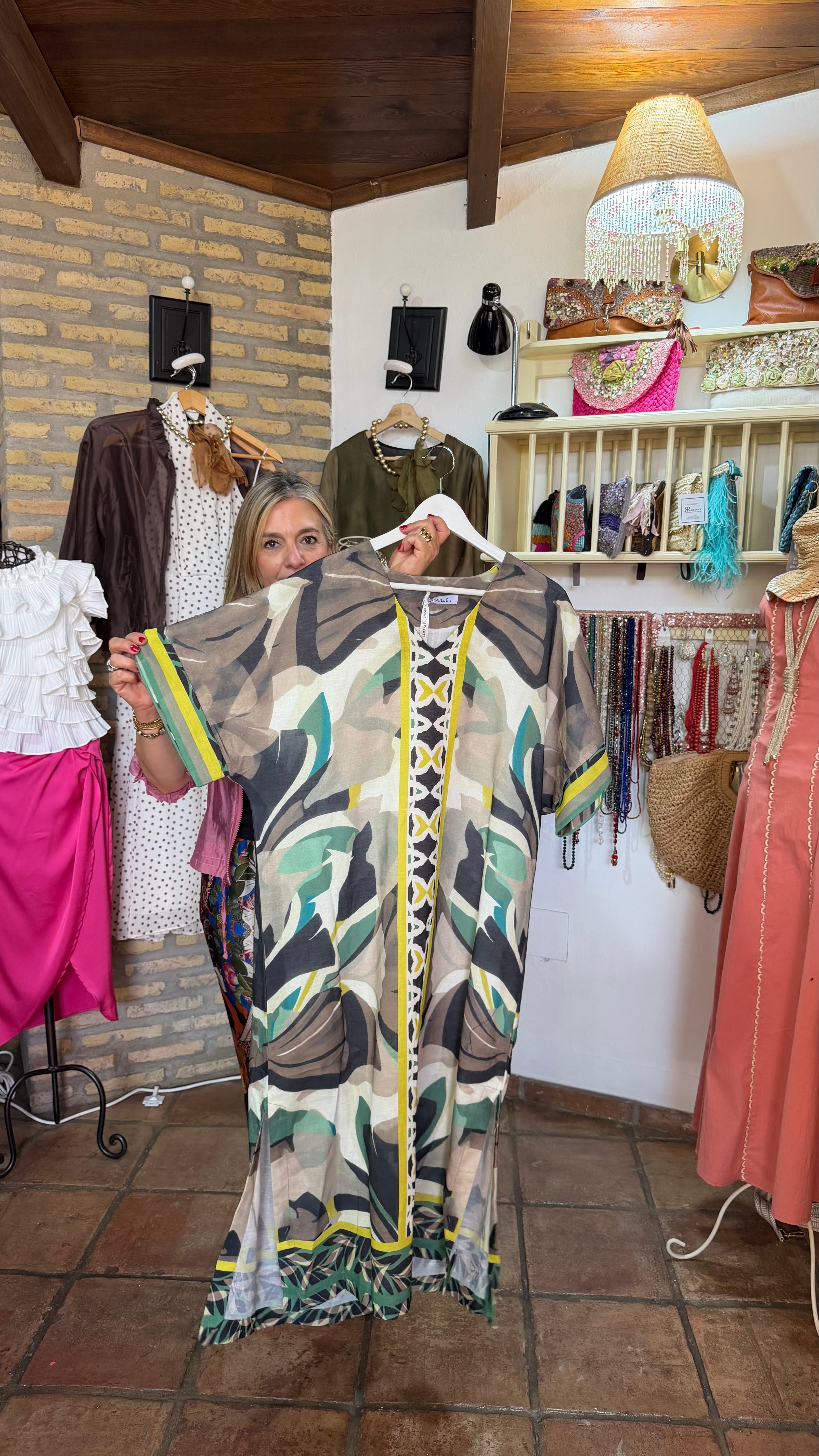 Vestido estampado