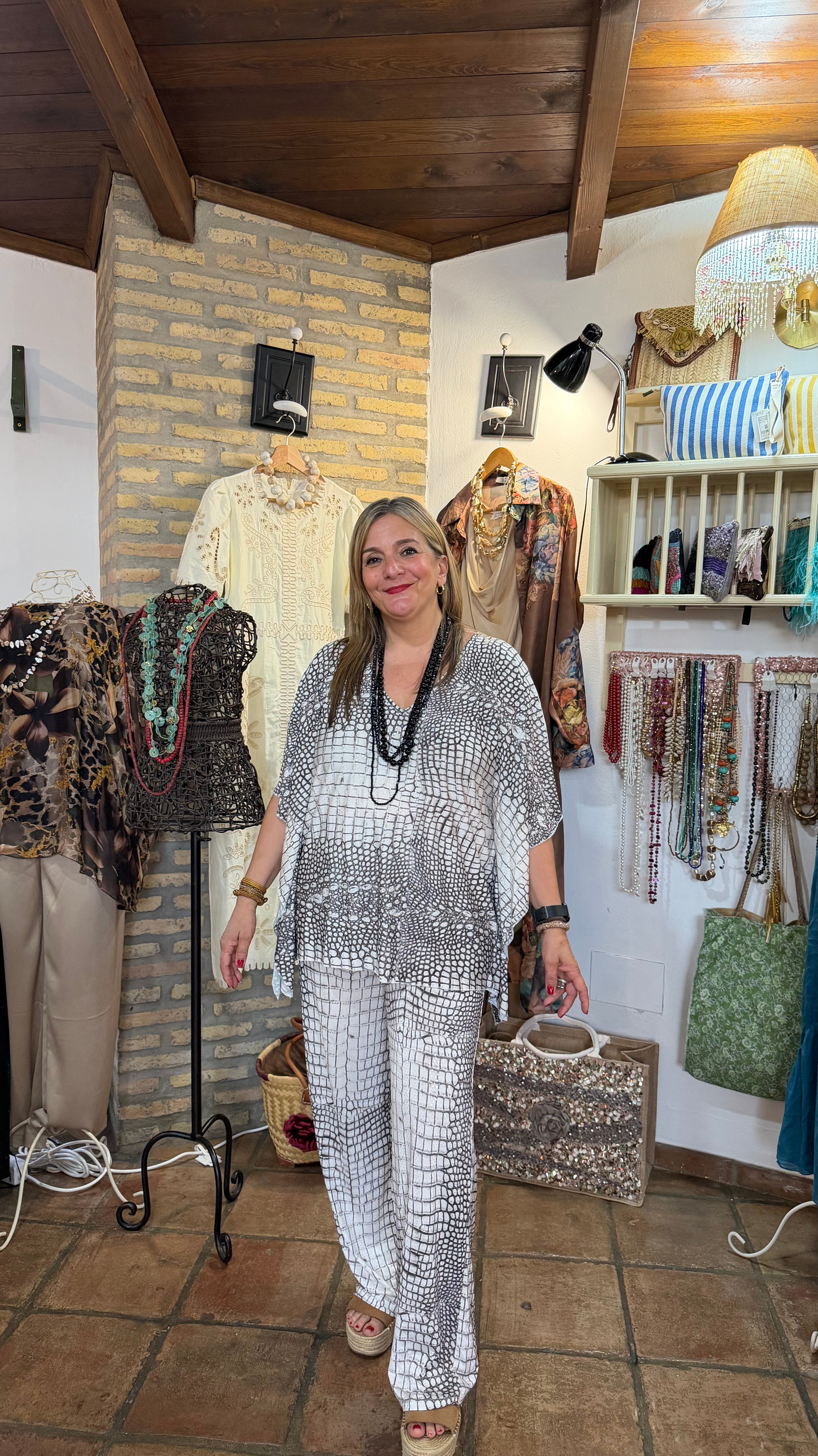 Conjunto serpiente brillos