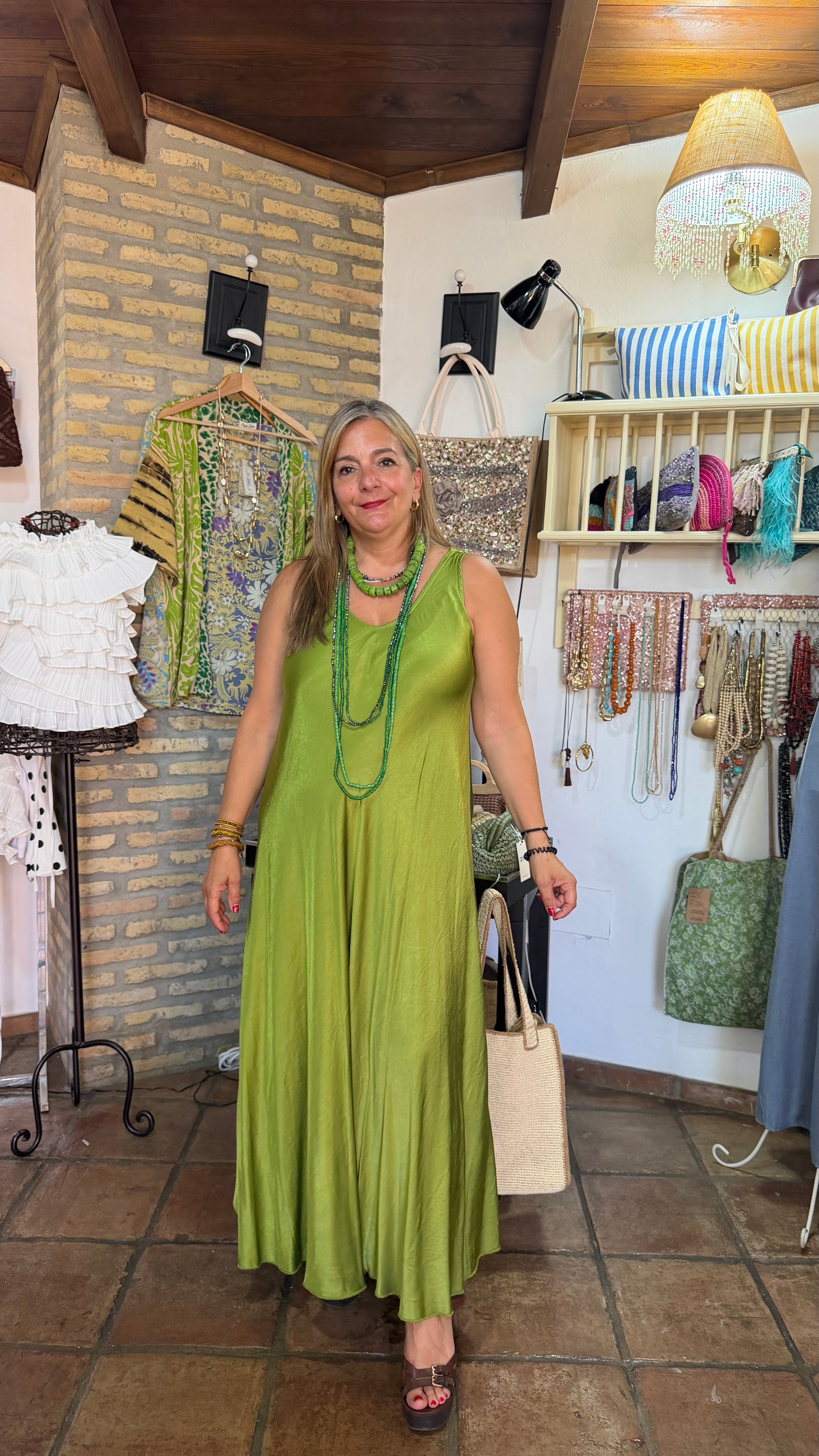 Vestido verde