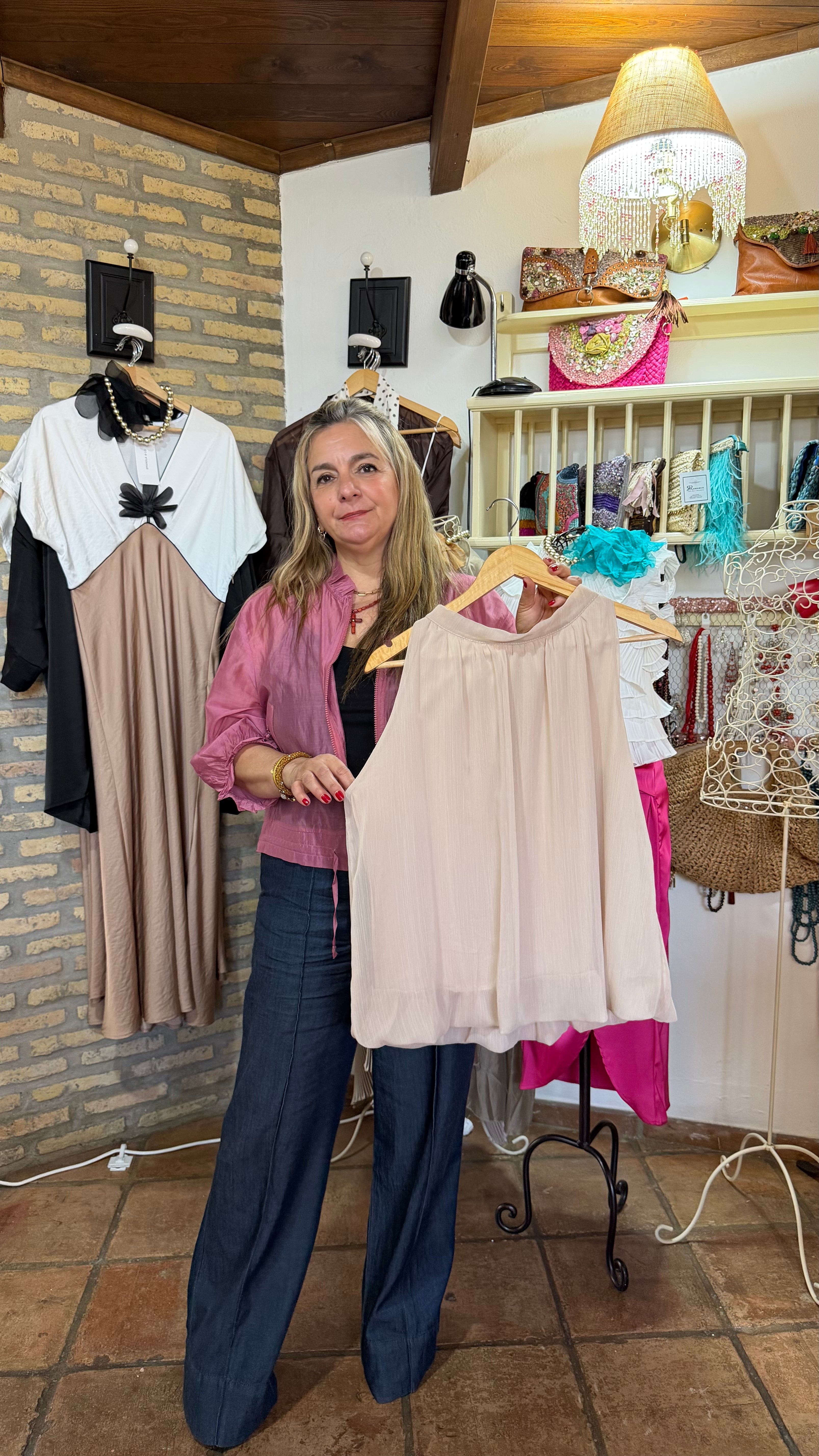 Camisa beige