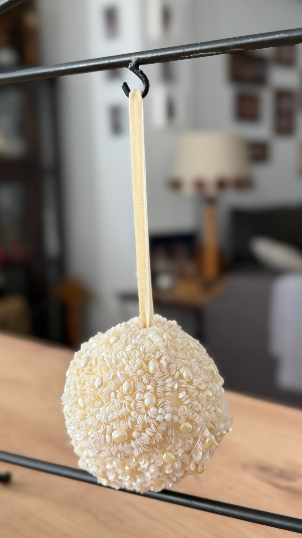 Bolas de Navidad hechas a mano