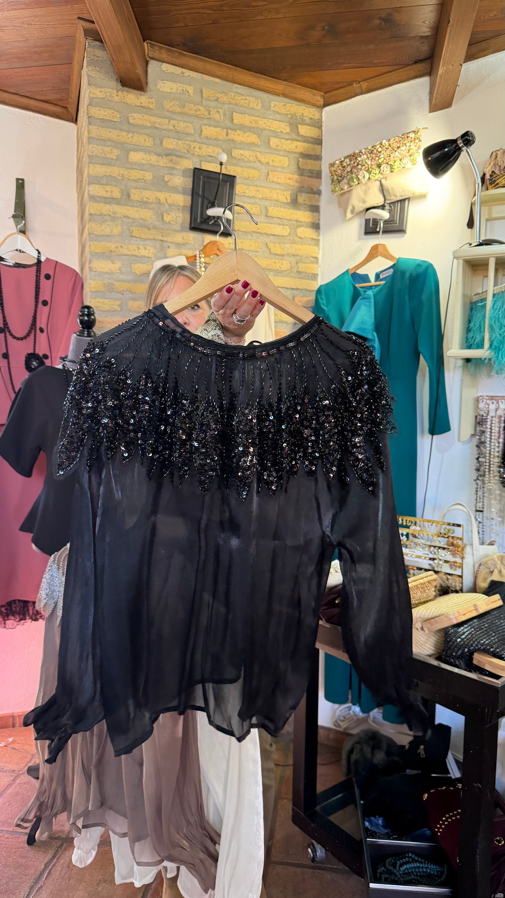 Camisa brillos