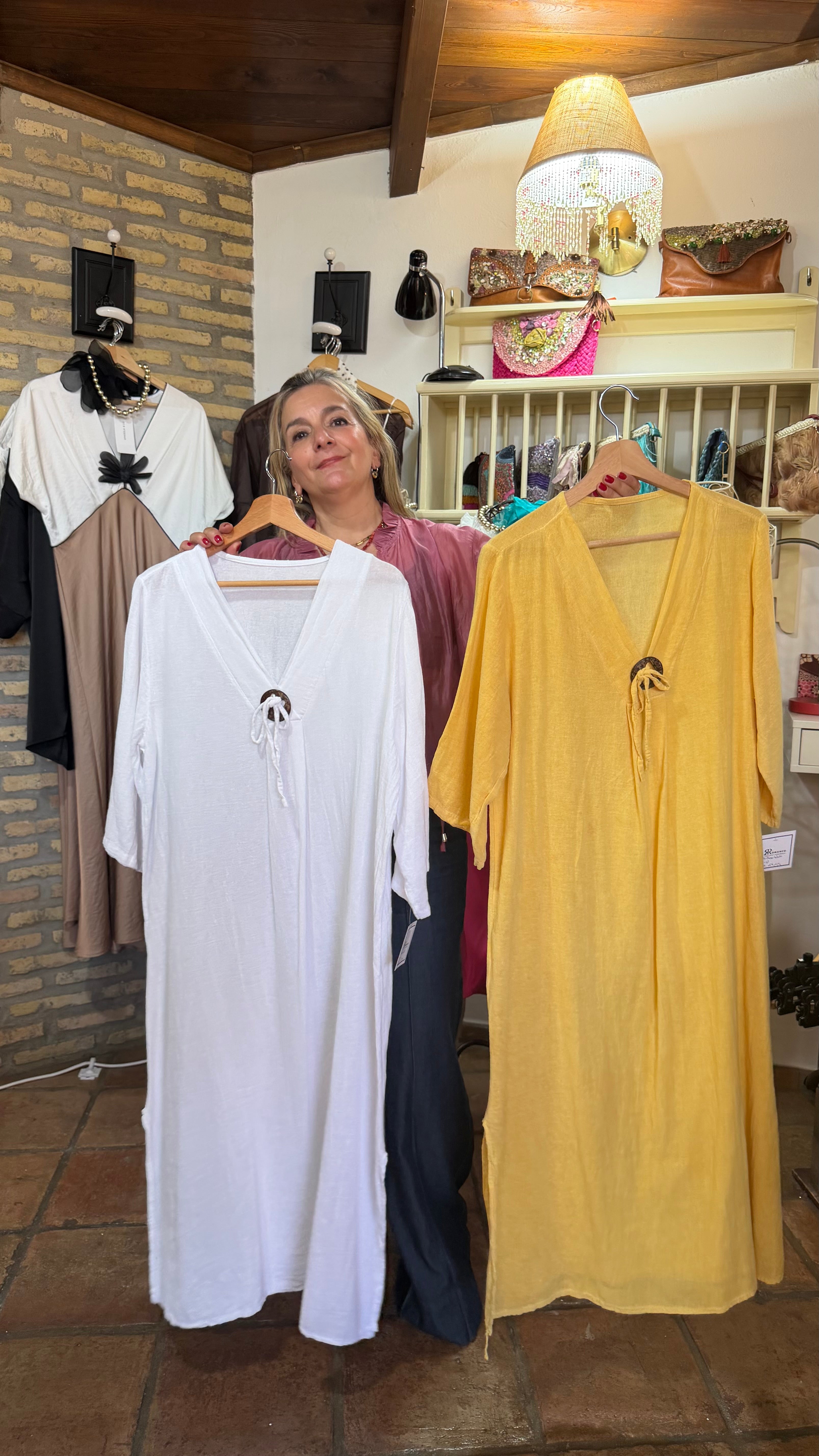 Vestido lino