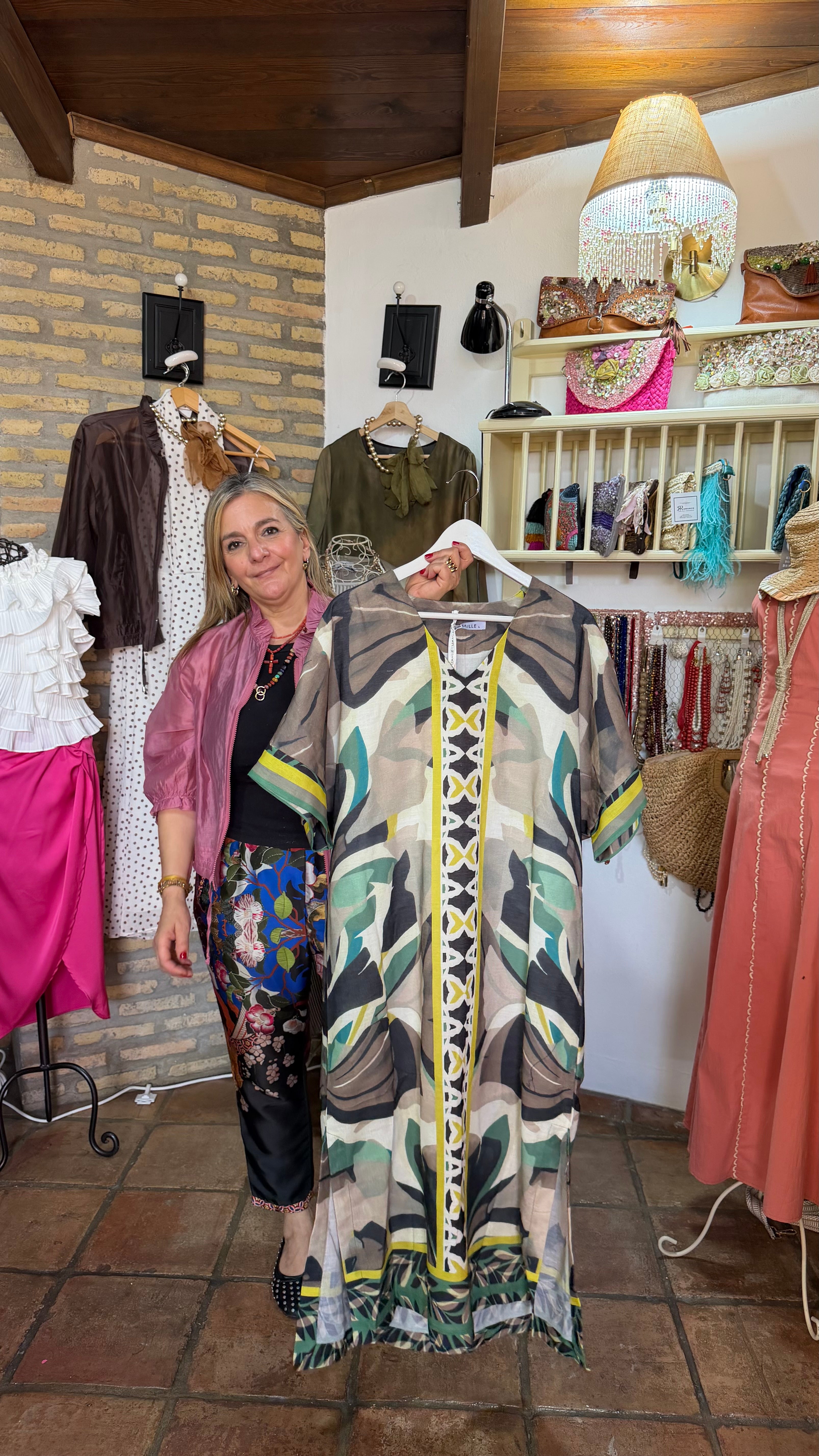 Vestido estampado