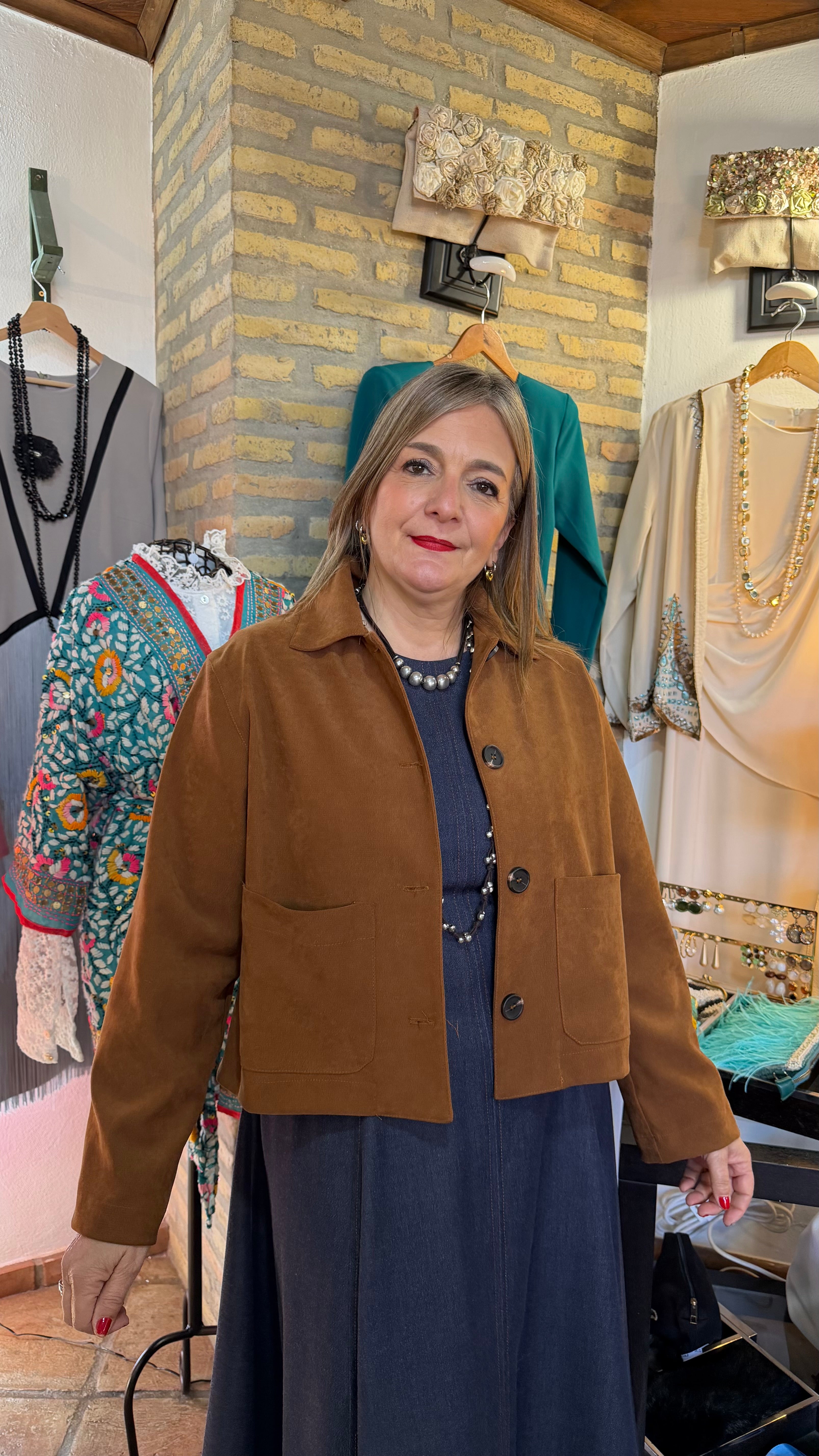 Chaqueta ante