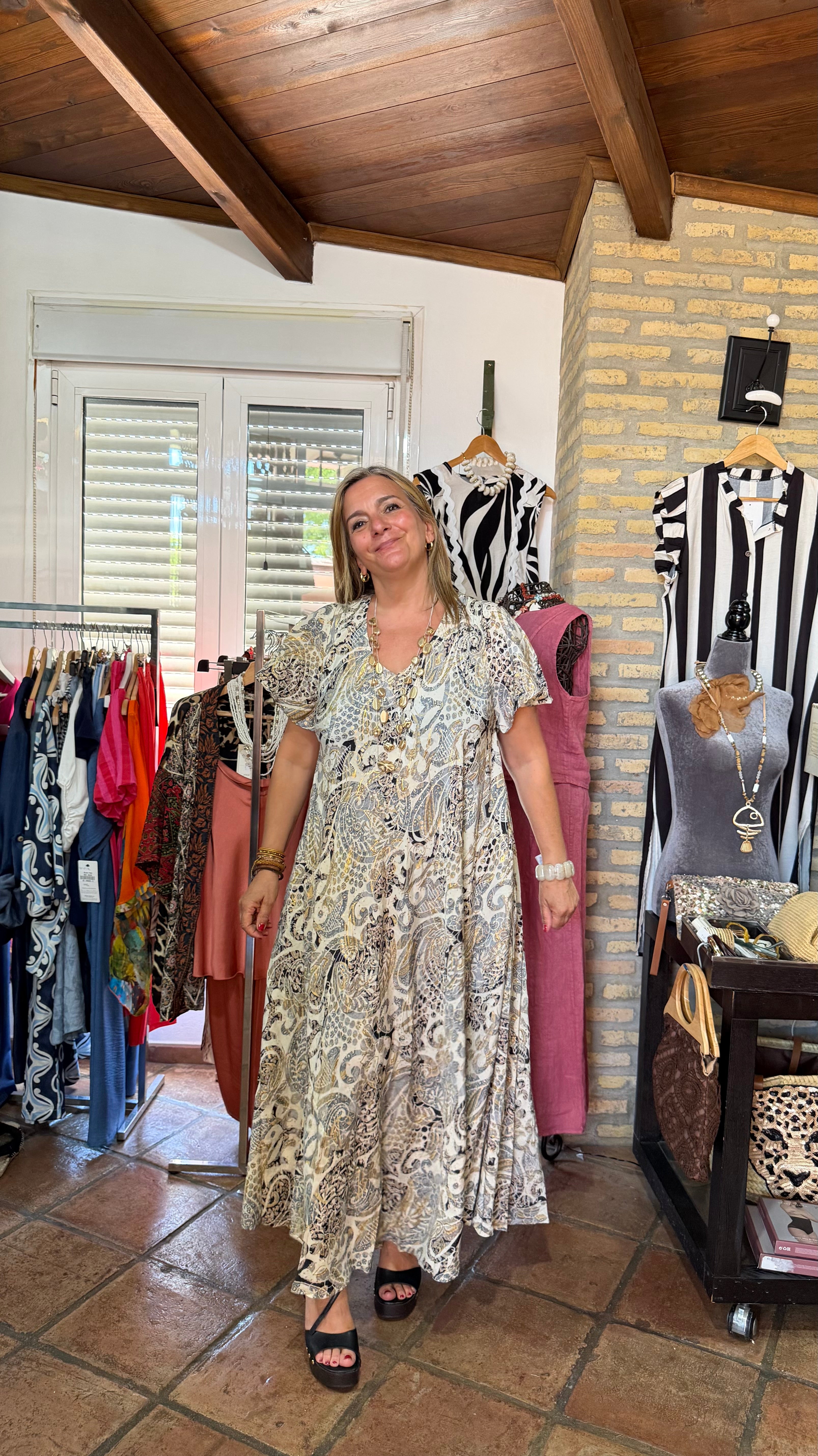 Vestido fluido