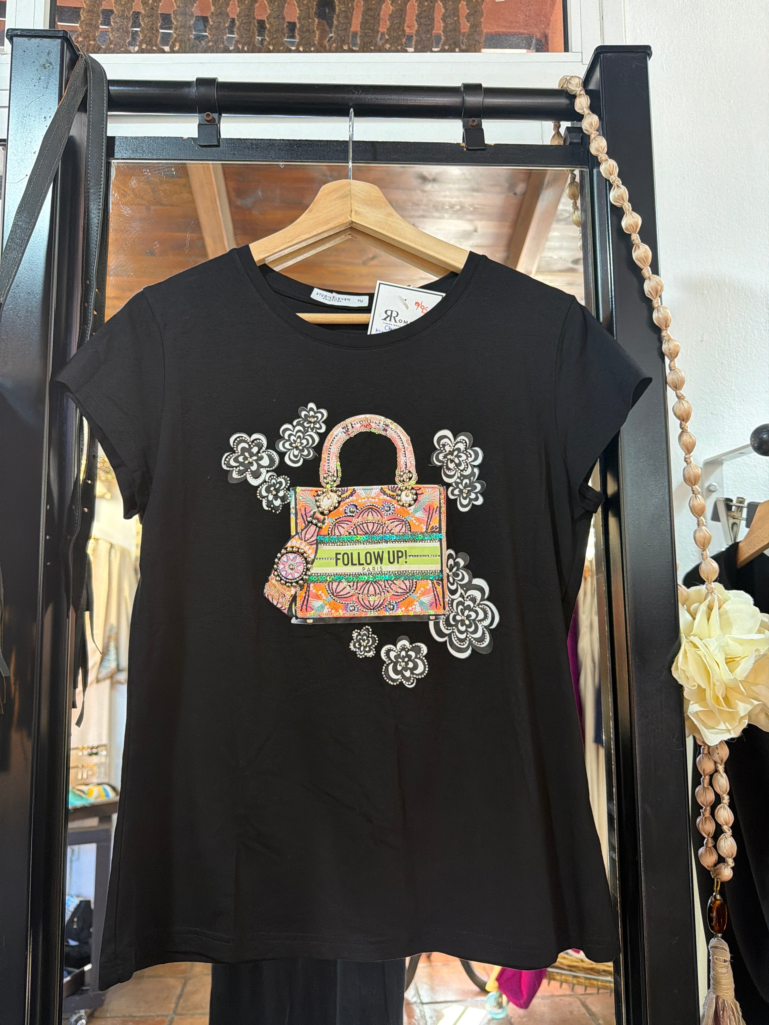 Camiseta bola brillos