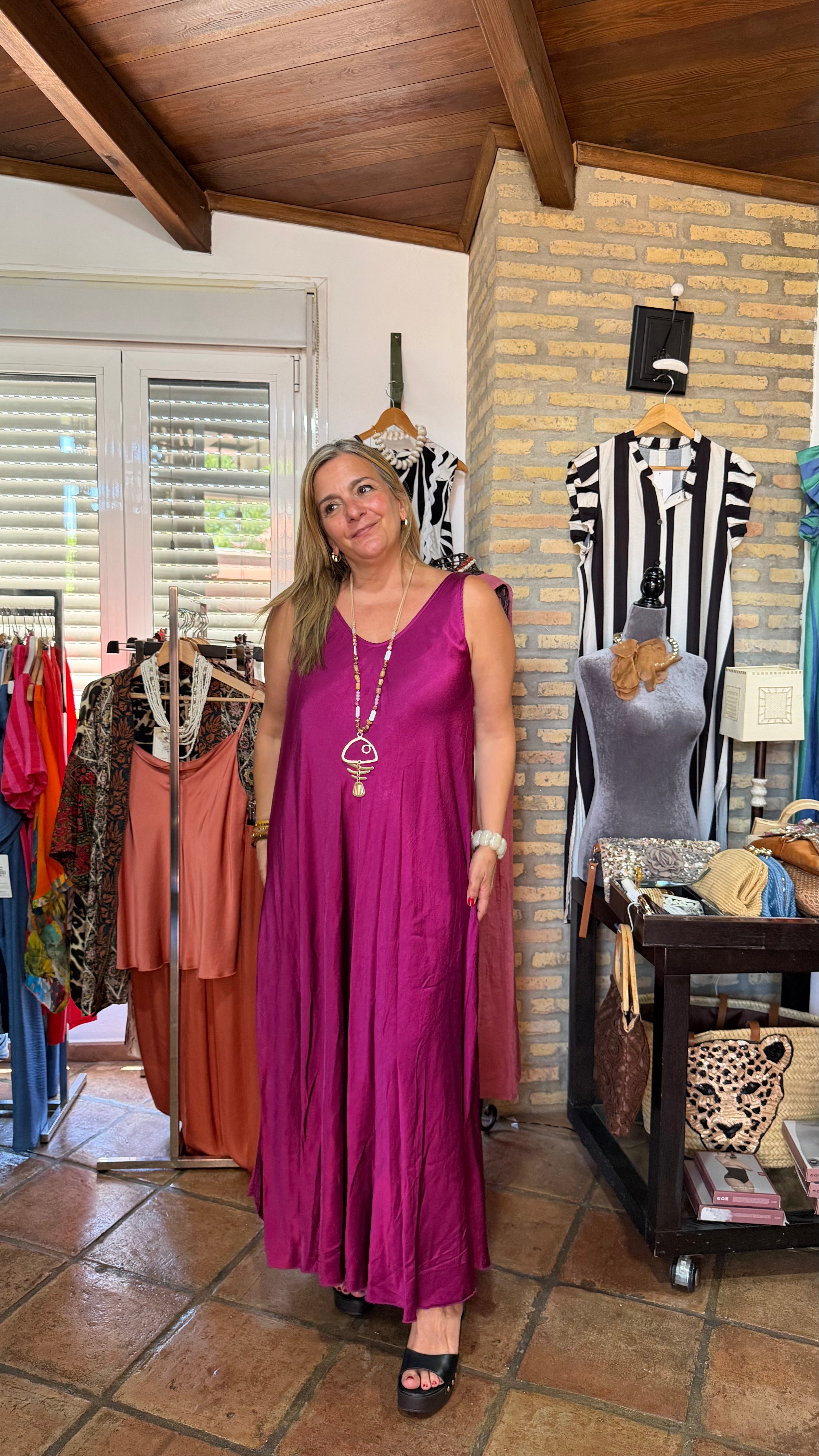 Vestido buganvilla