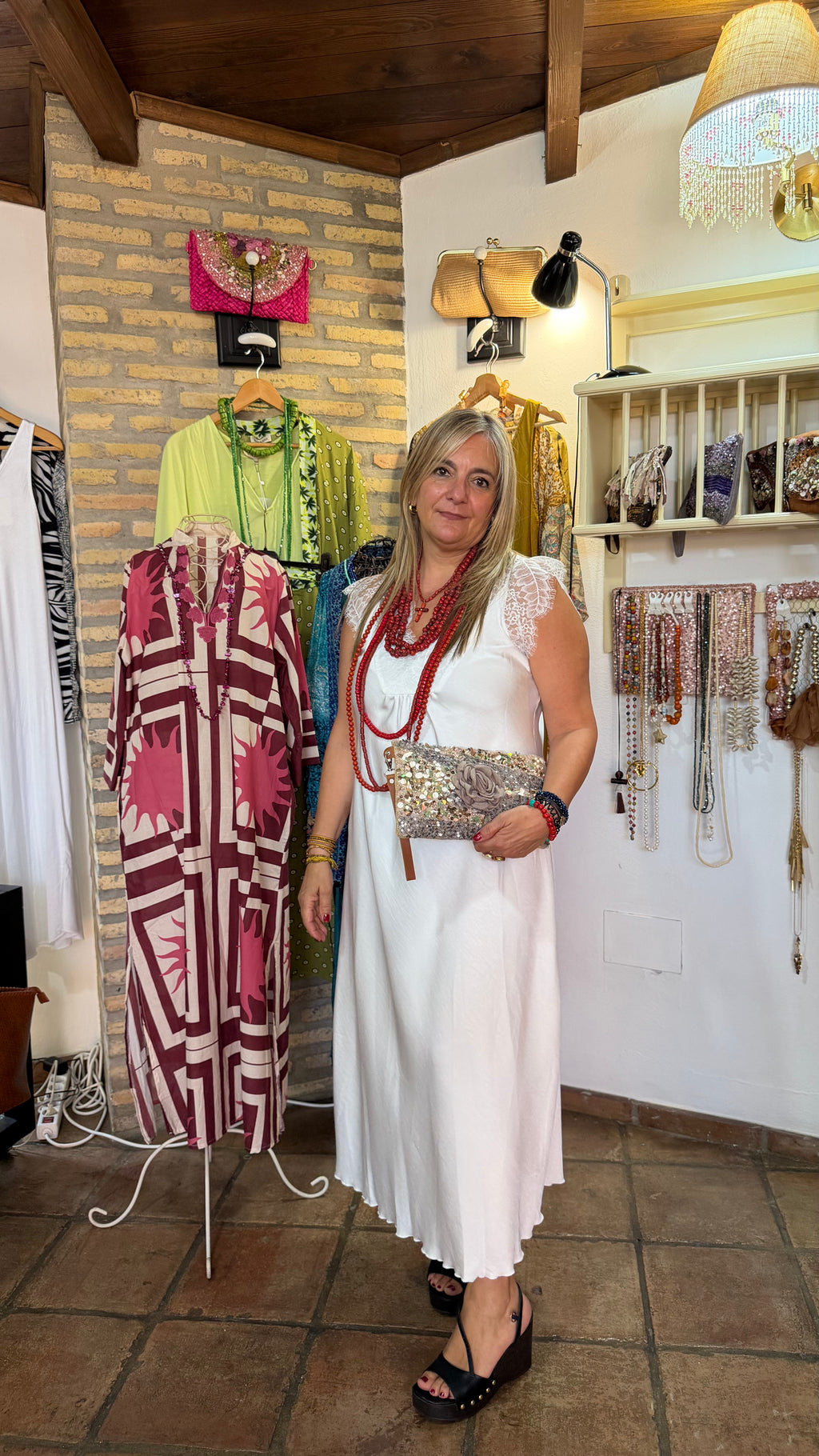 Vestido lencero