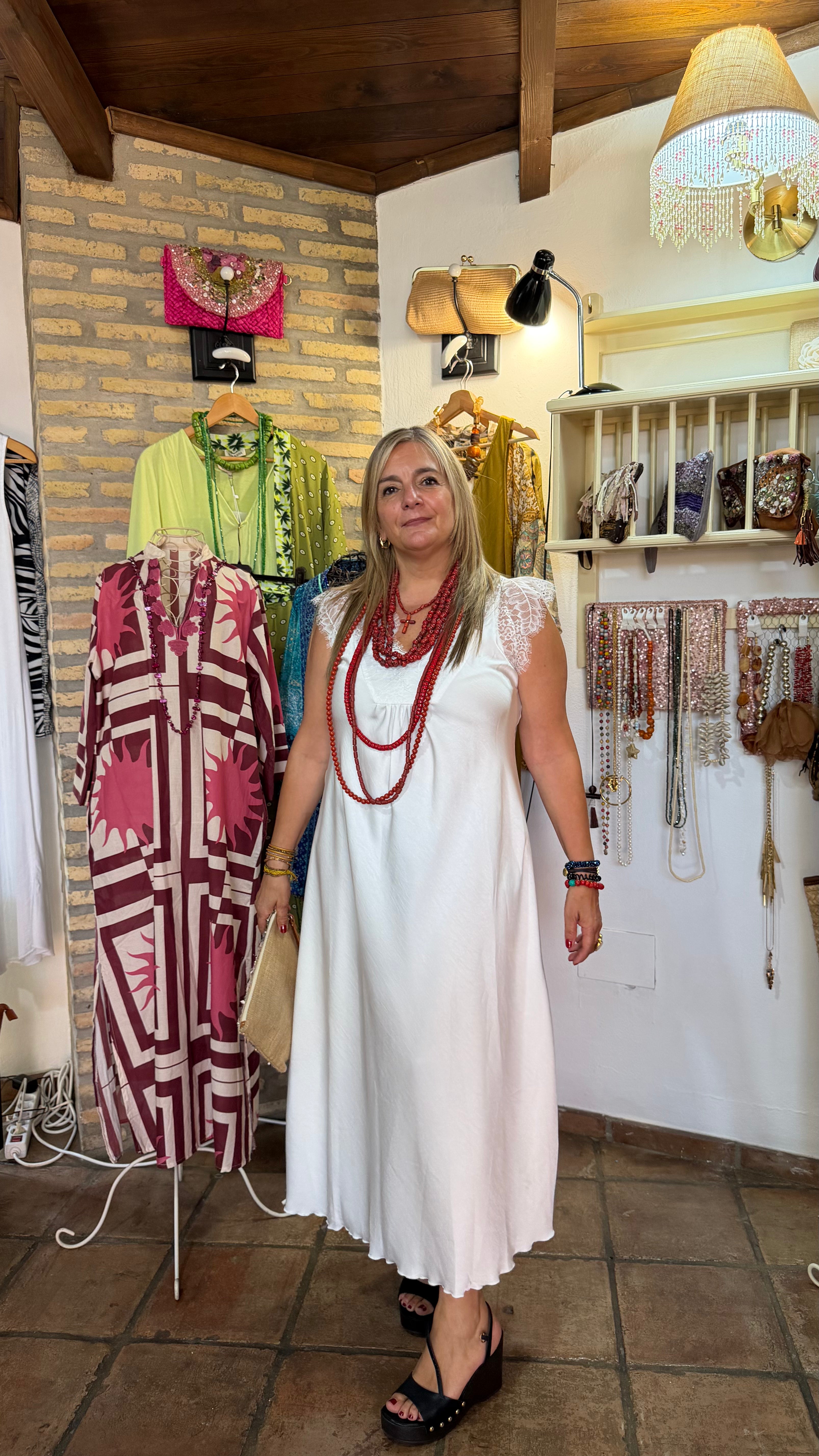 Vestido lencero