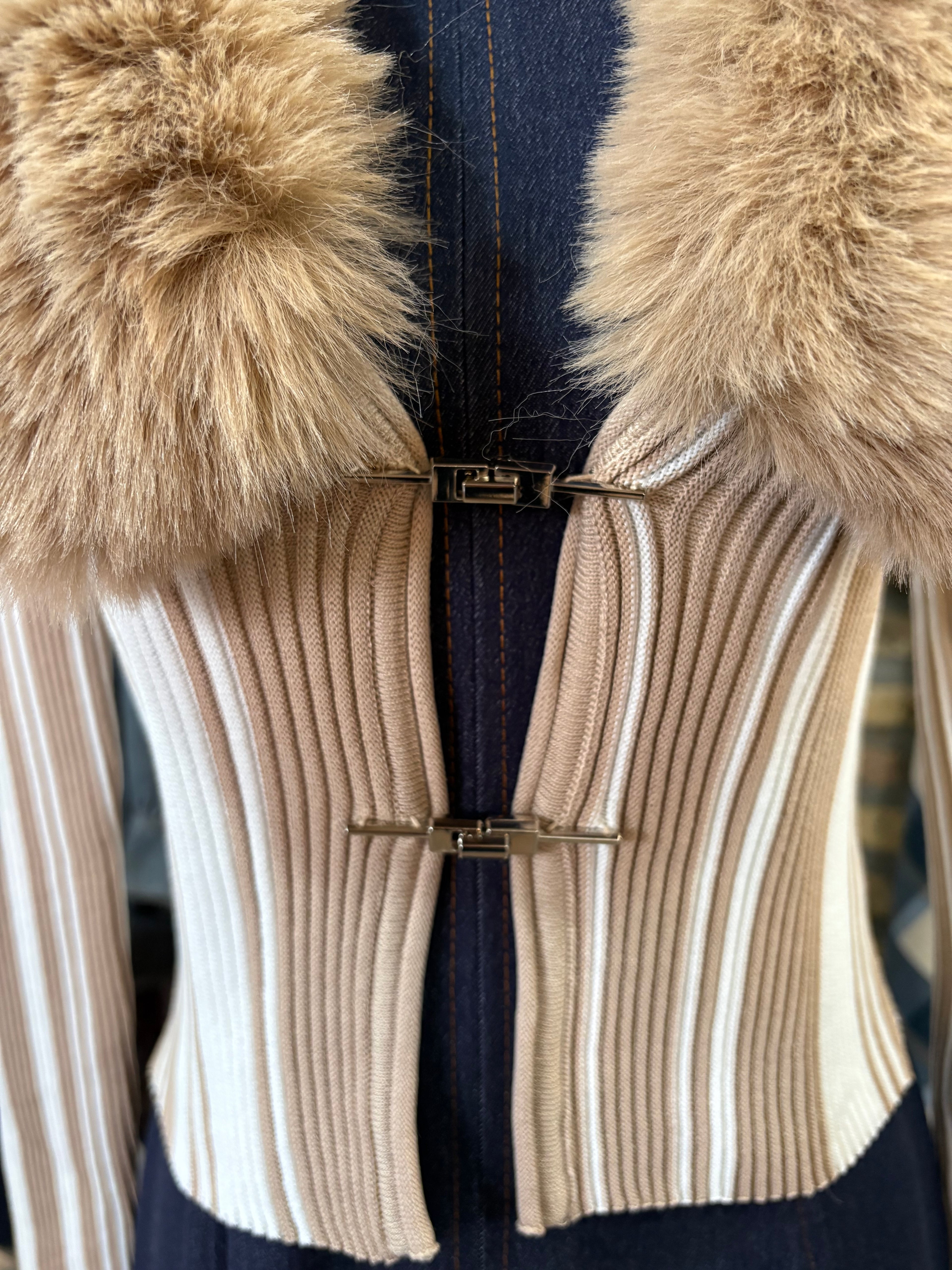 jersey cuello desmontable doble color