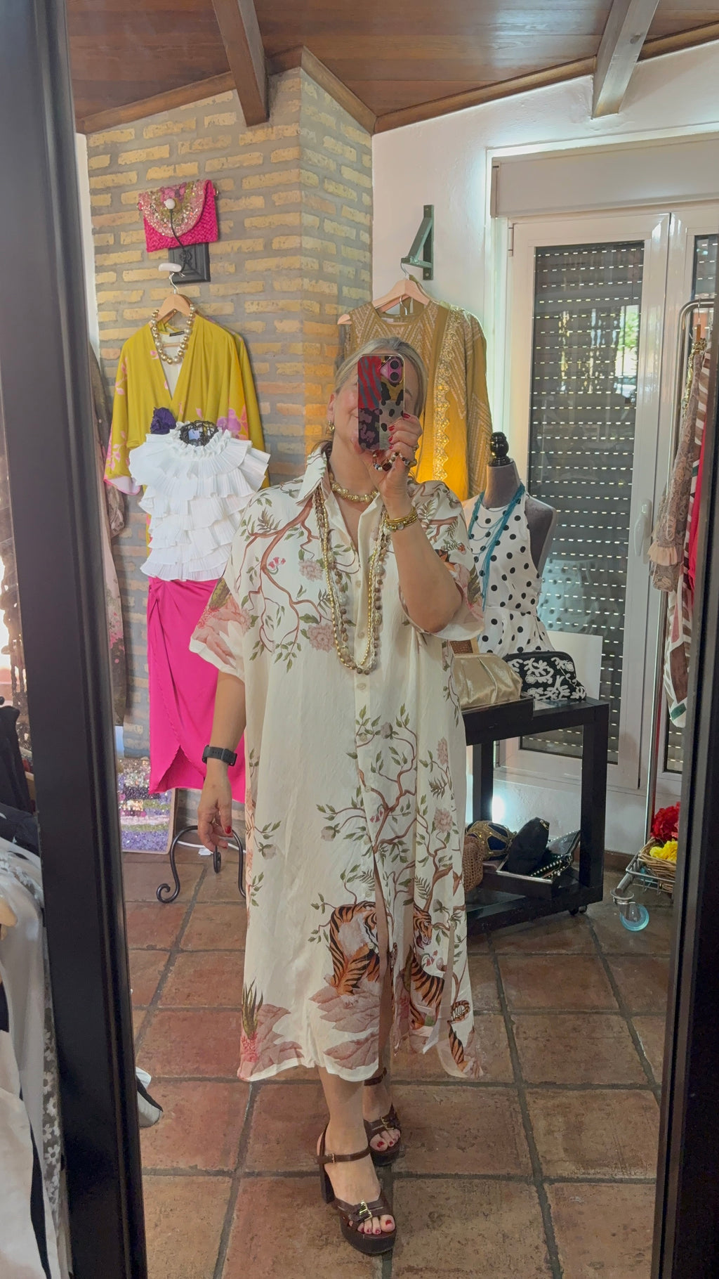VESTIDO CRUDO PRIMAVERA