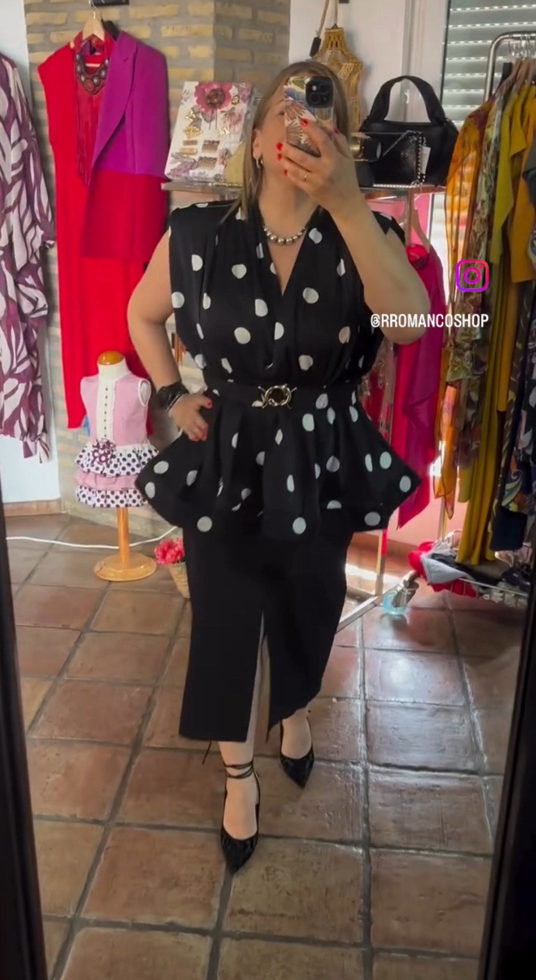Blusa de Lunares