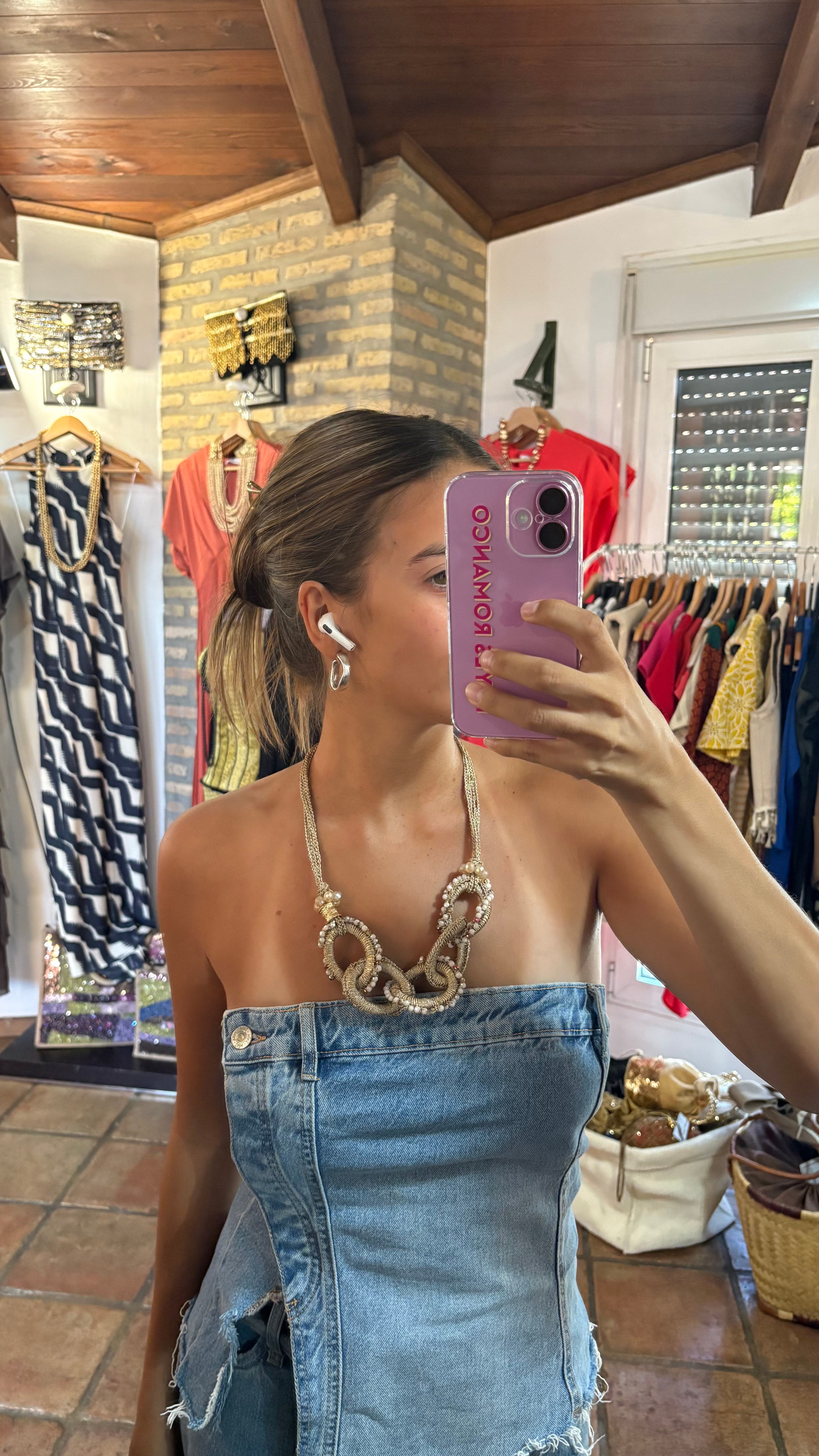 Collar brillos