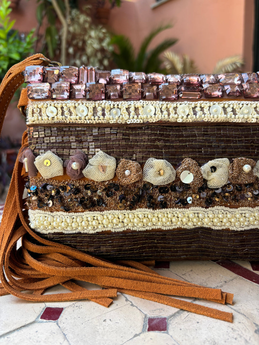 Cartera flecos