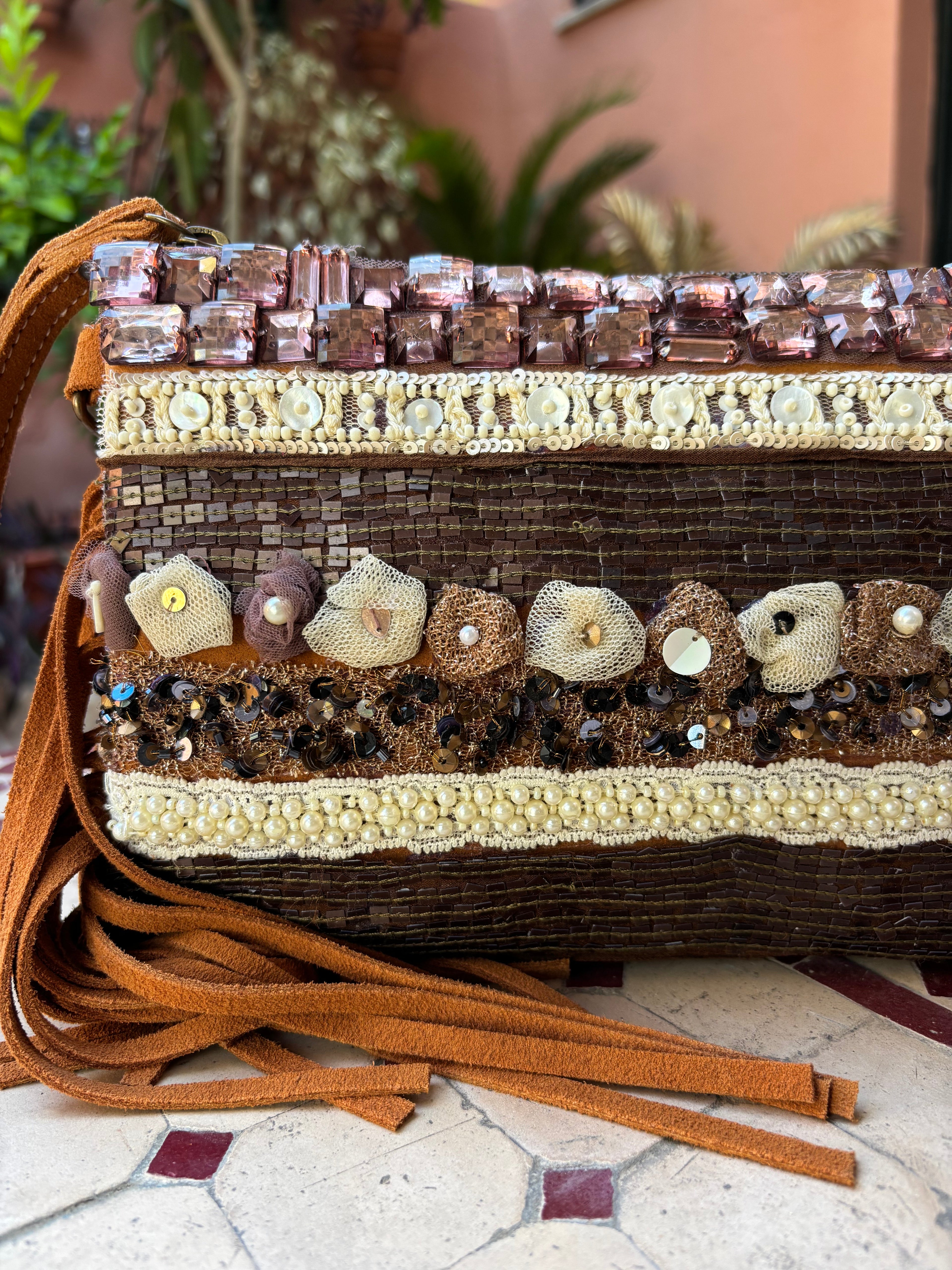 Cartera flecos