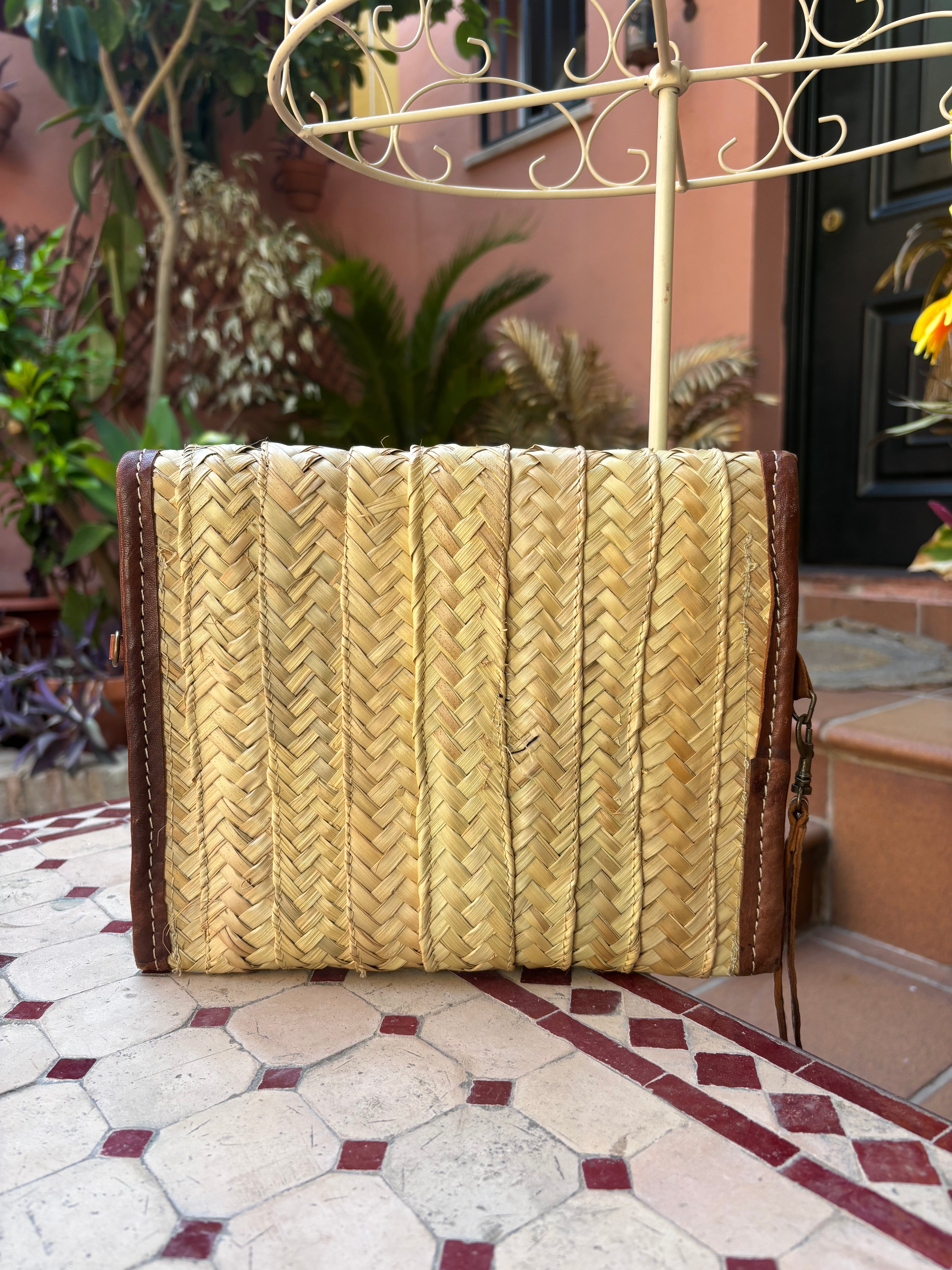 Bolso Rafia brillos