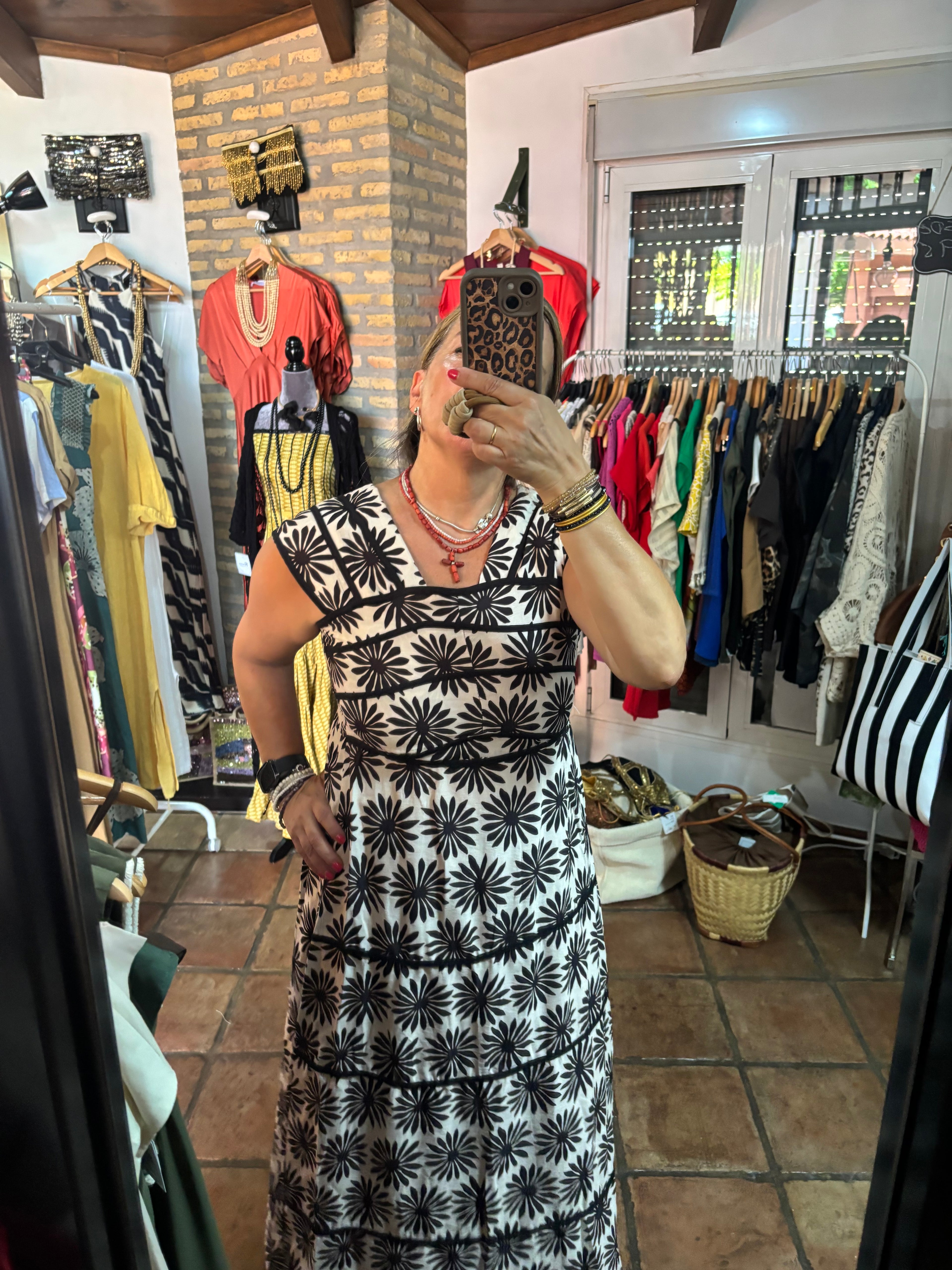 Vestido Margara jaretas