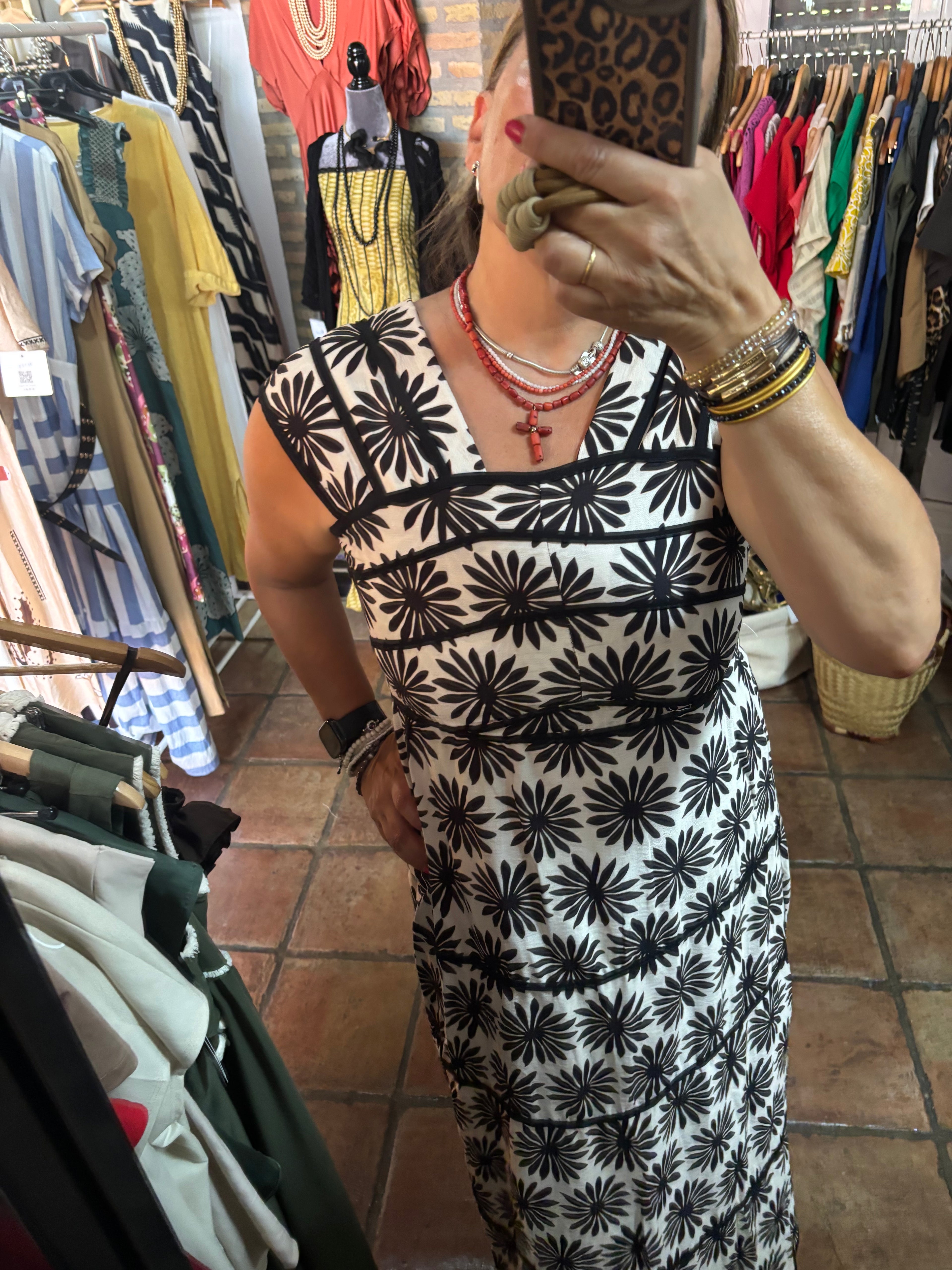 Vestido Margara jaretas