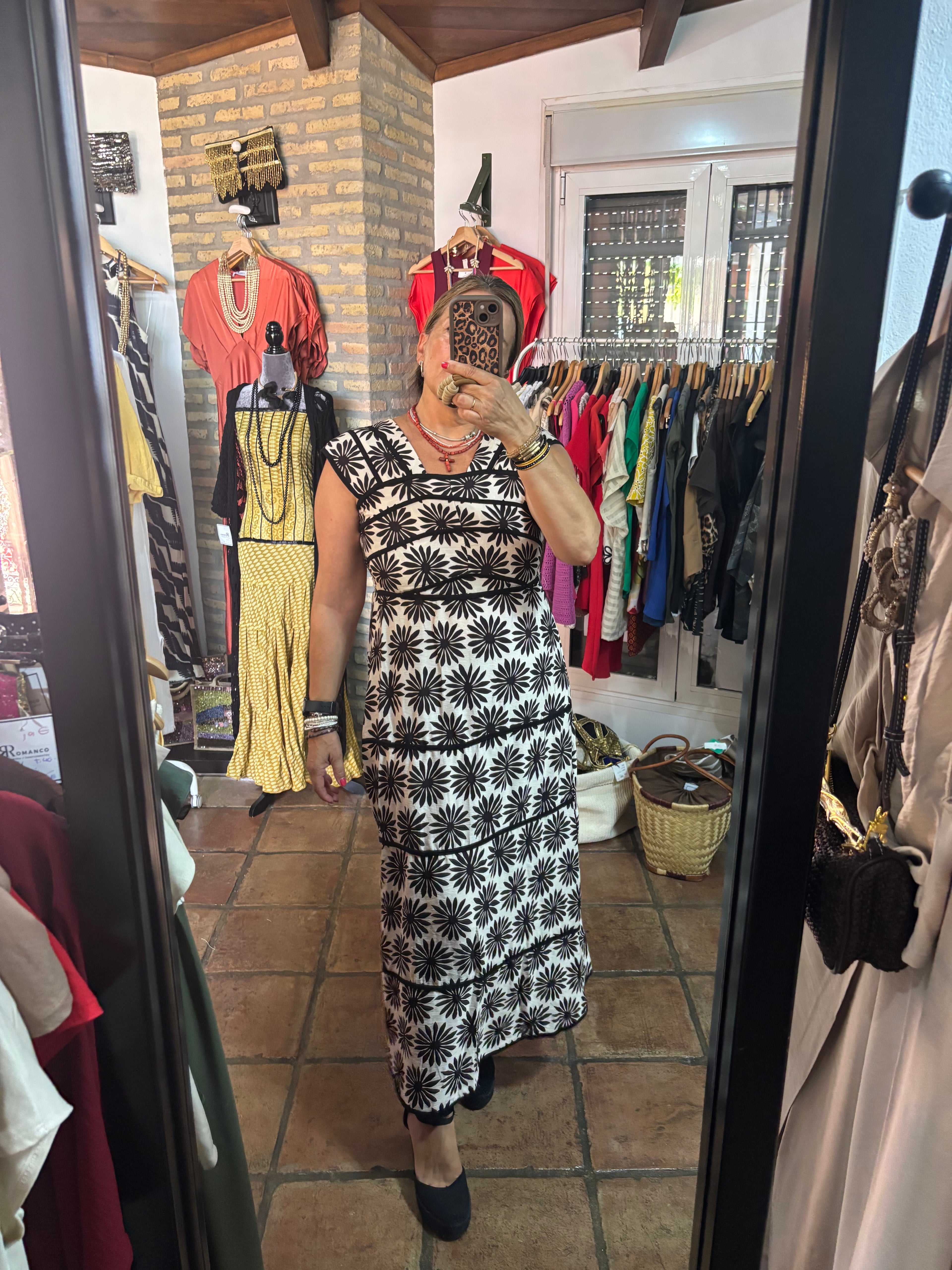 Vestido Margara jaretas