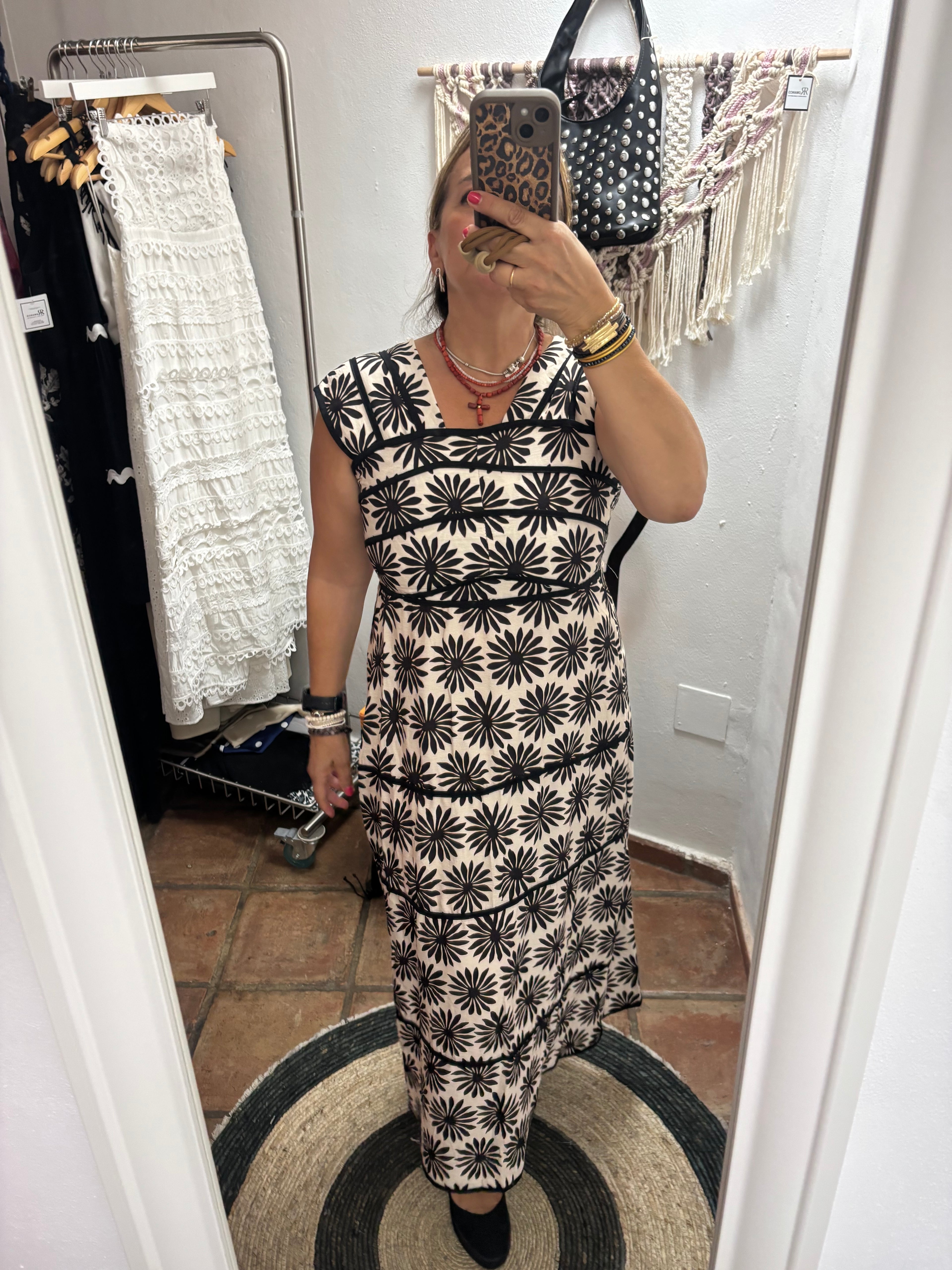 Vestido Margara jaretas