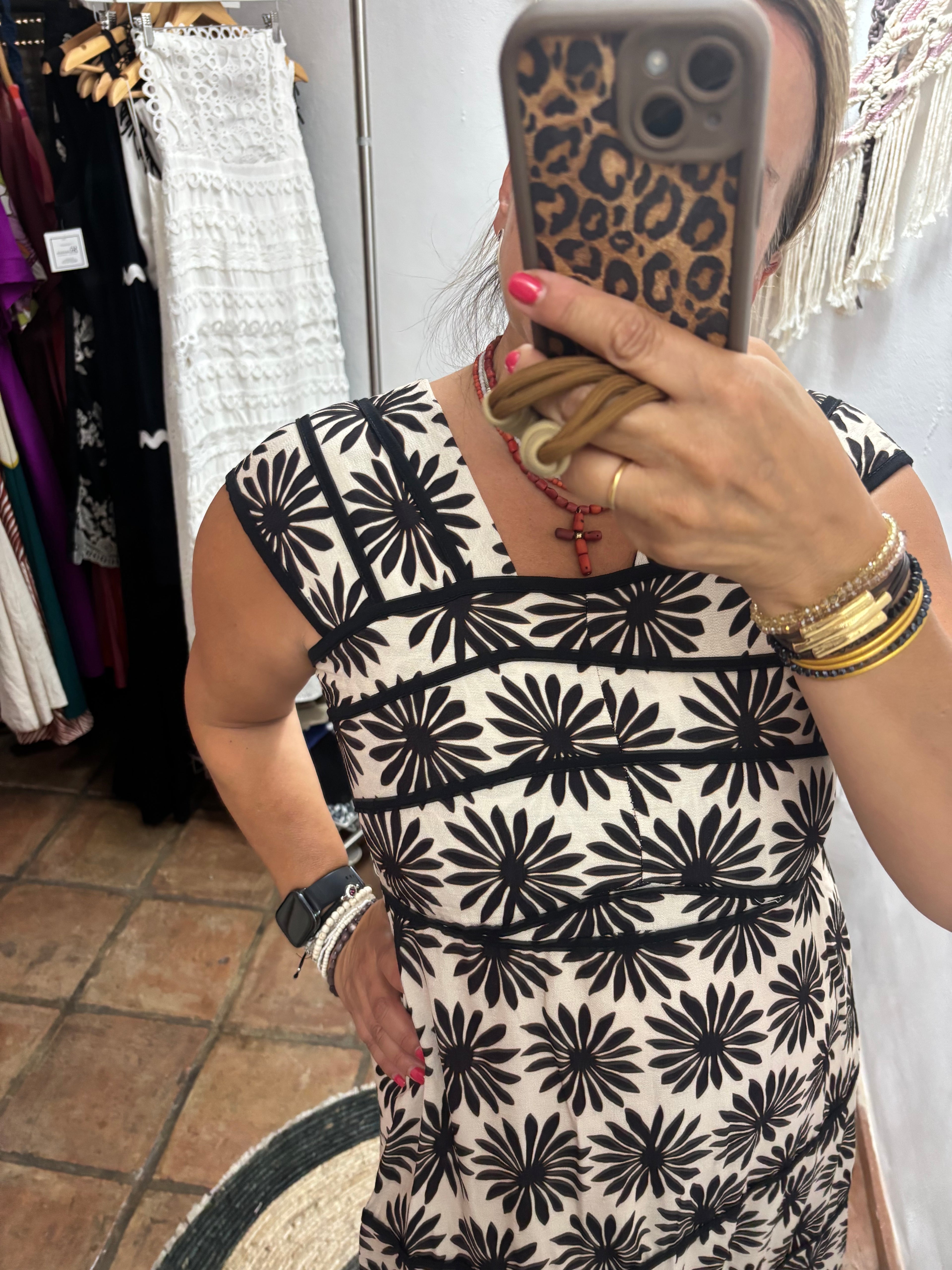Vestido Margara jaretas