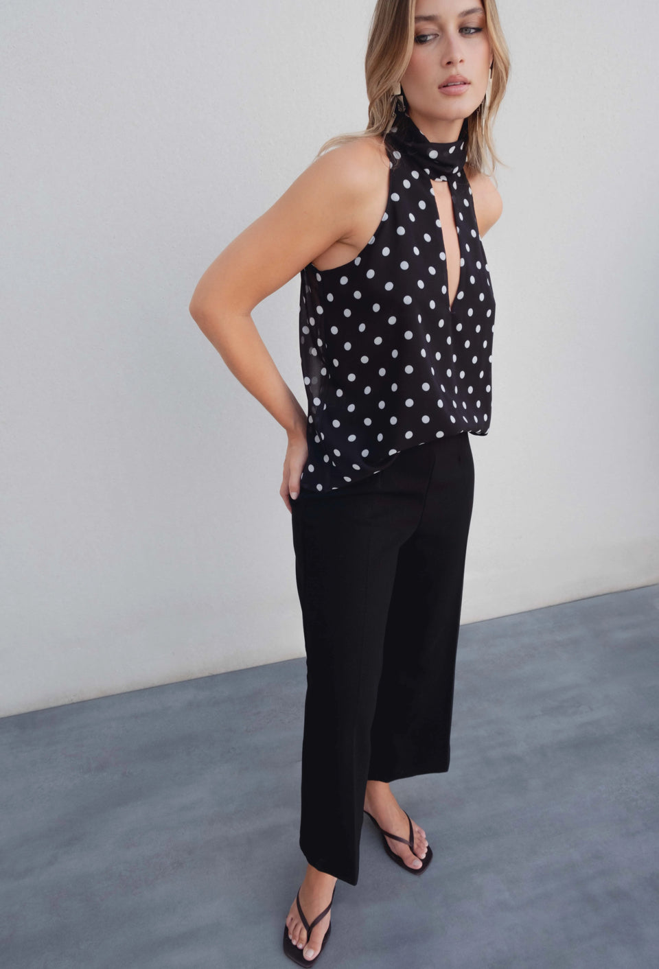TOP HALTER LUNARES