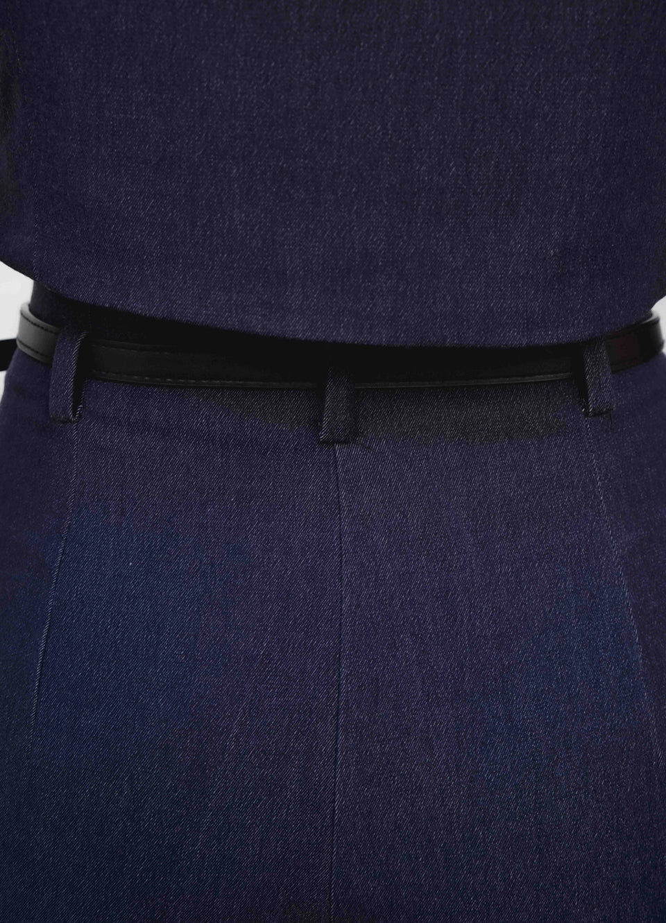 PANTALÓN CULOTTE DENIM CINTURÓN