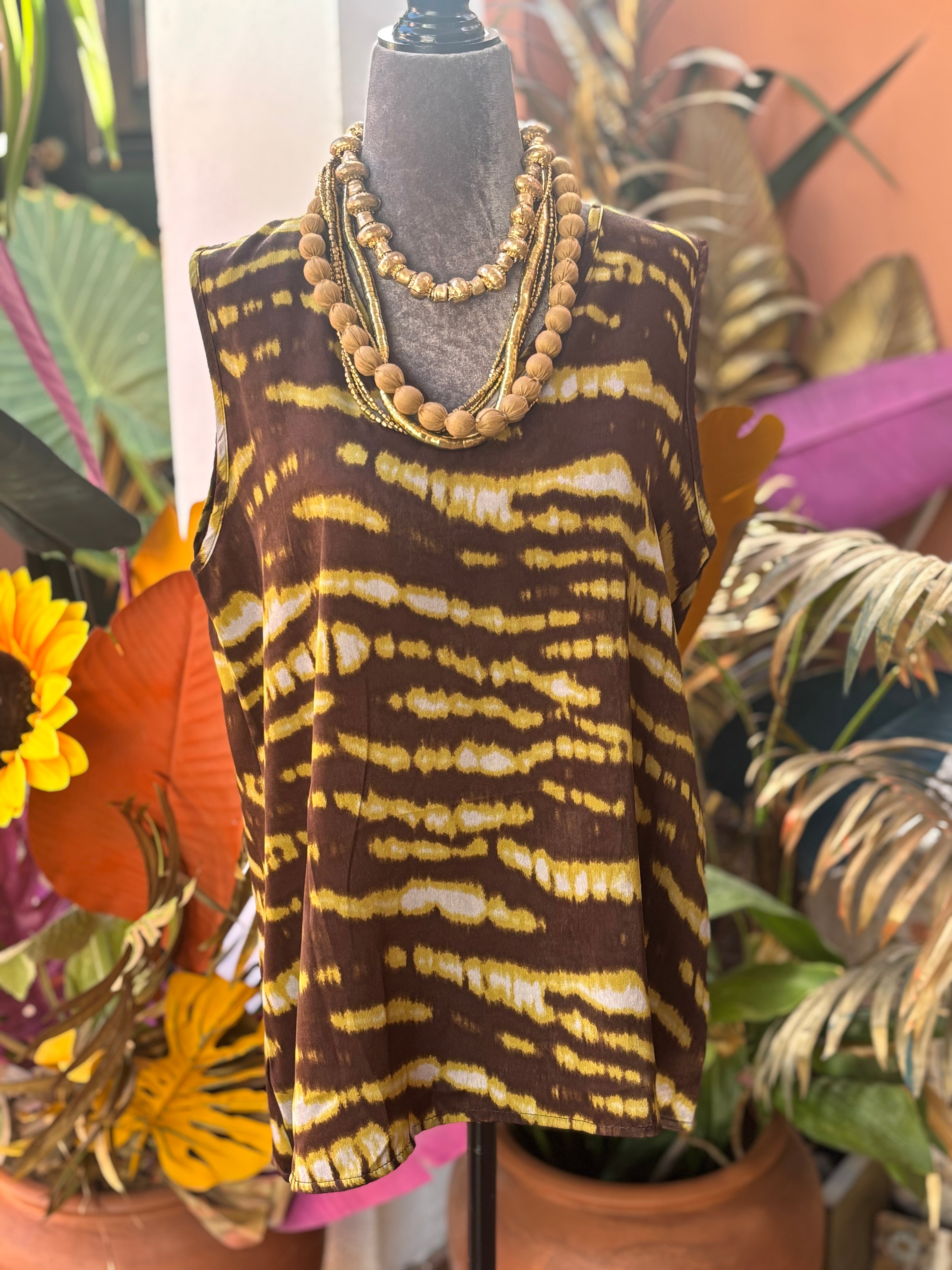 Conjunto top y kaftan ADET