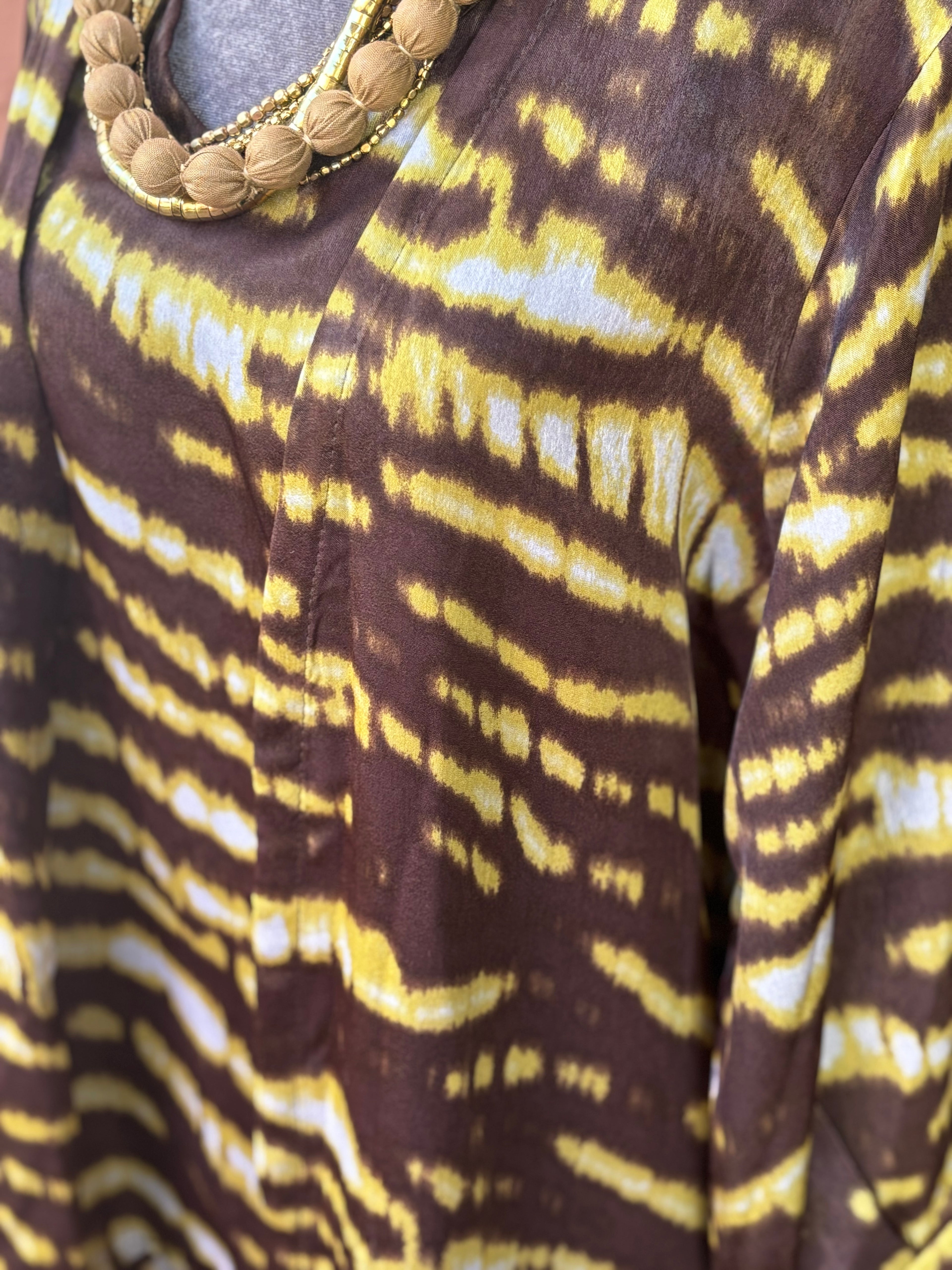 Conjunto top y kaftan ADET