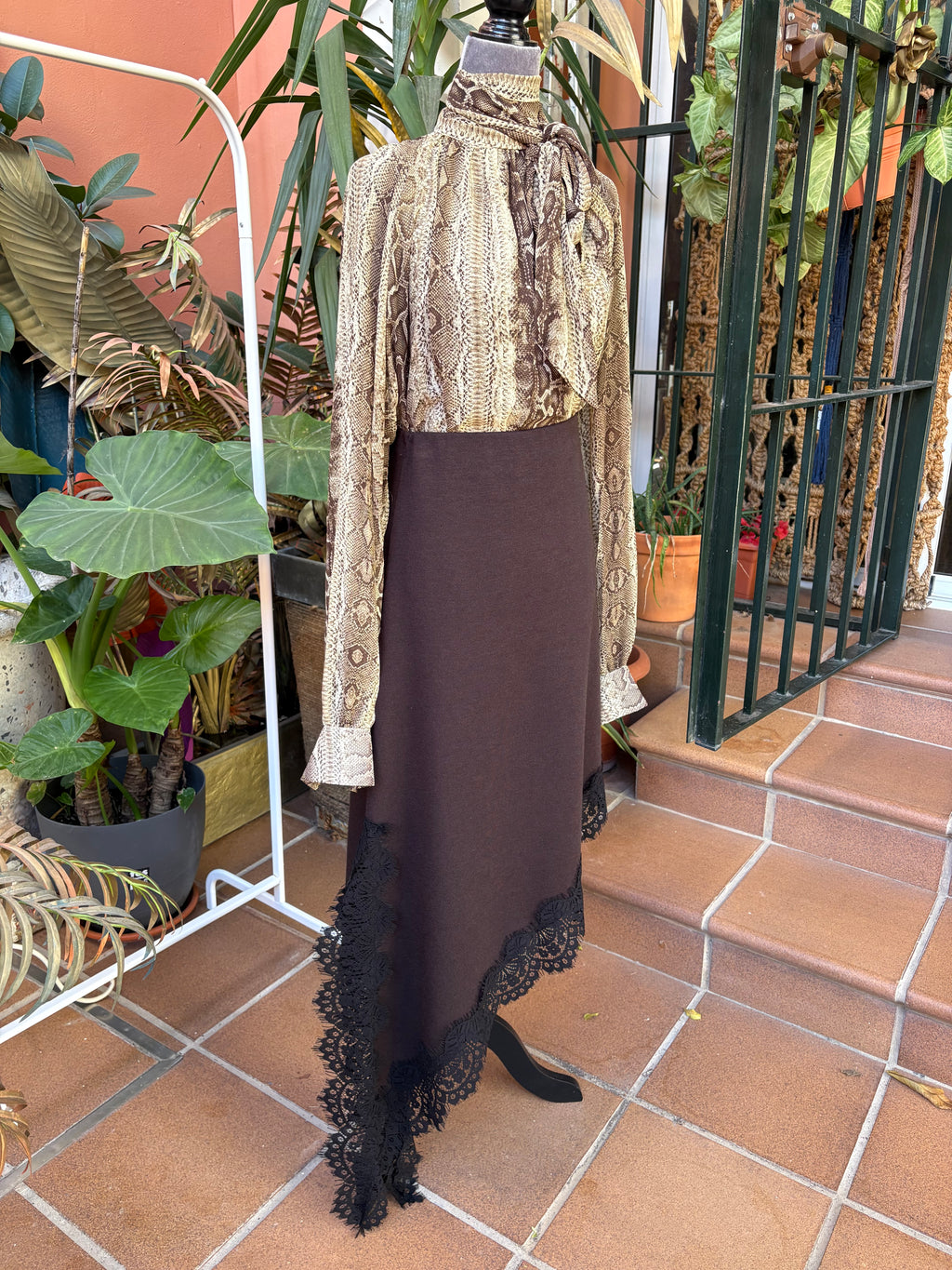 Camisa estampado serpiente