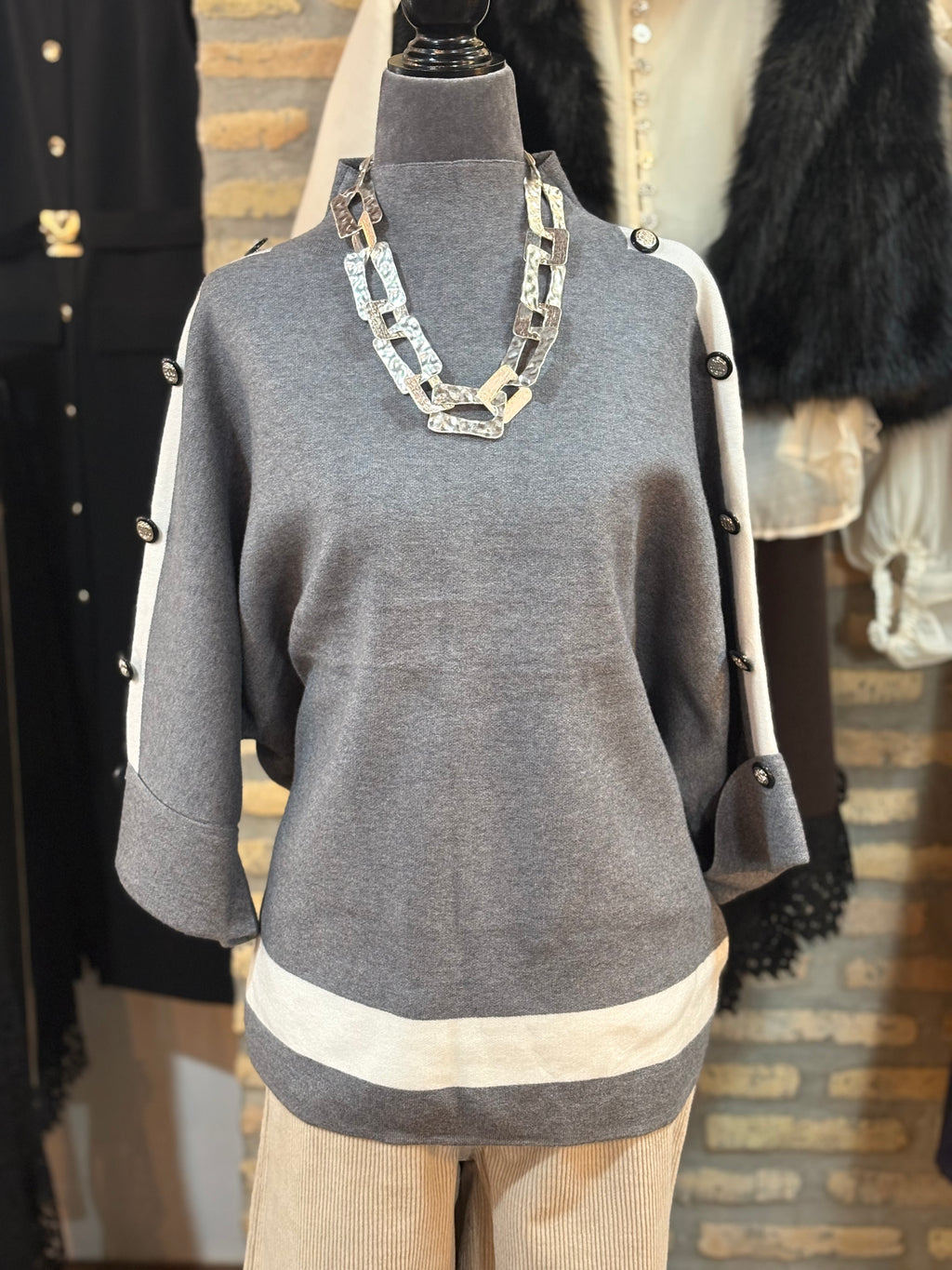COLLAR ESLABON PLATA