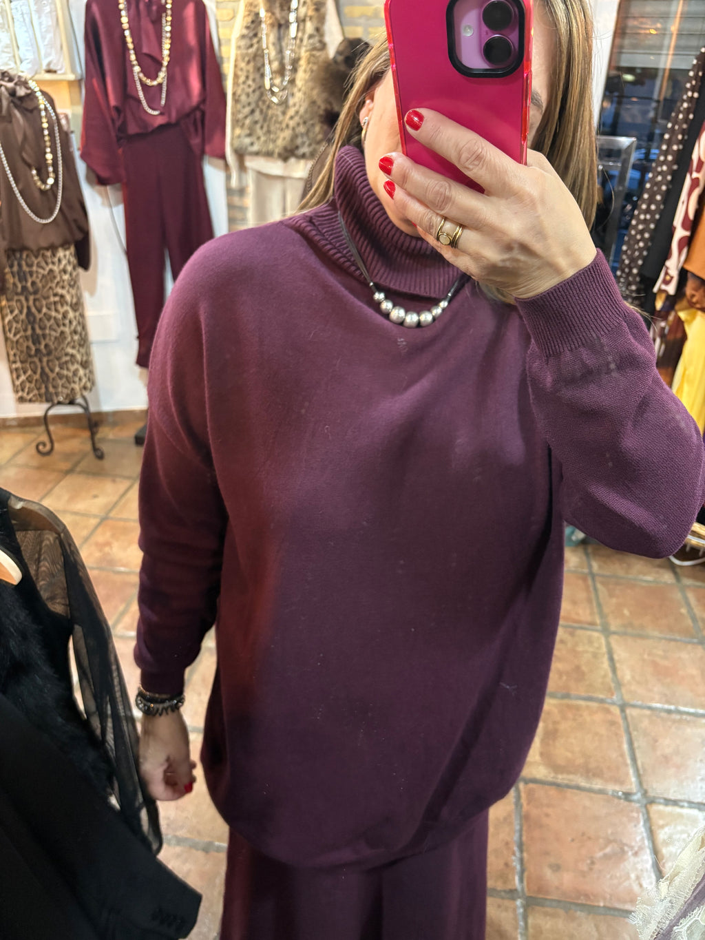 CONJUNTO DE PUNTO BERENJENA