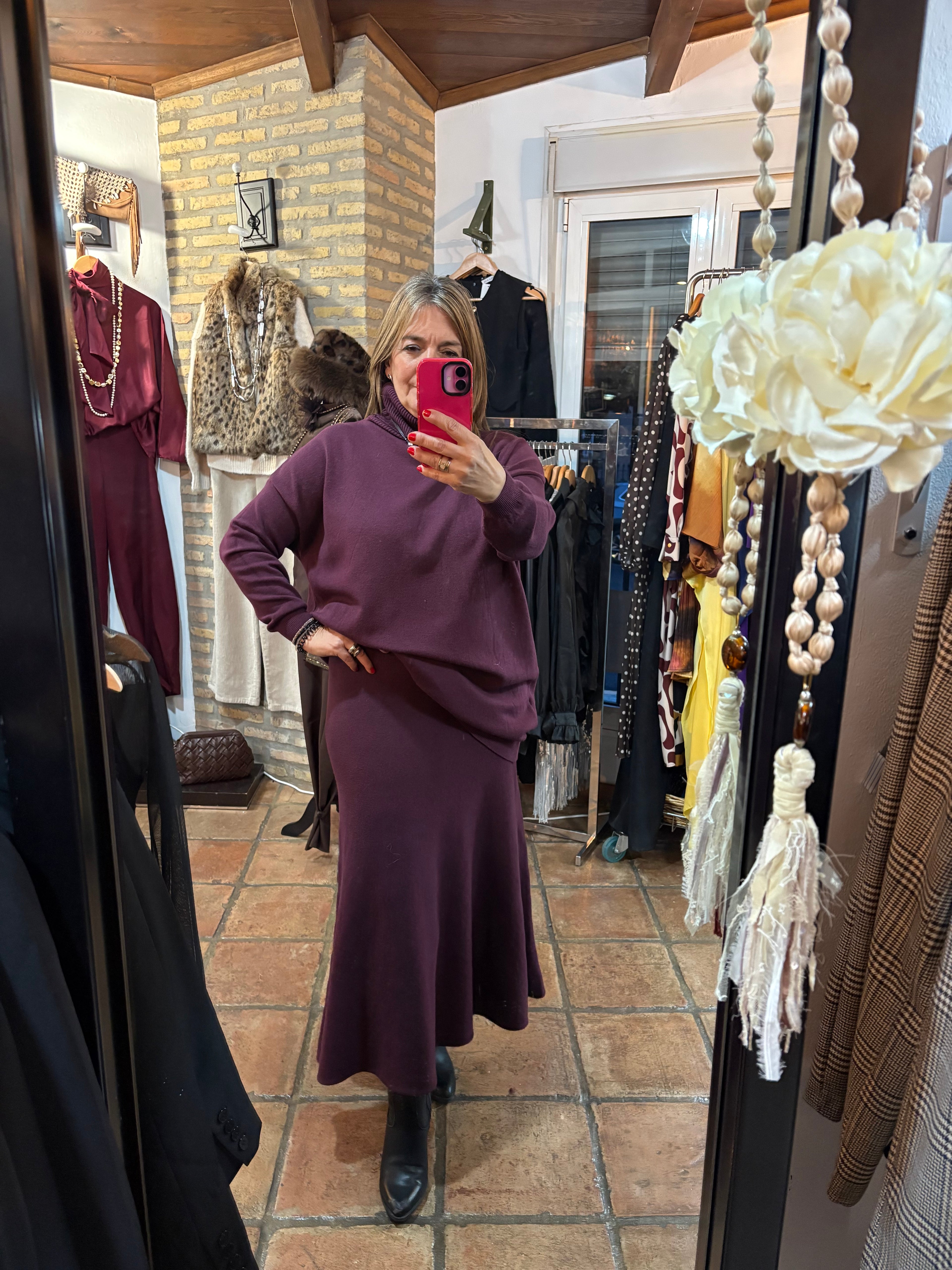 CONJUNTO DE PUNTO BERENJENA