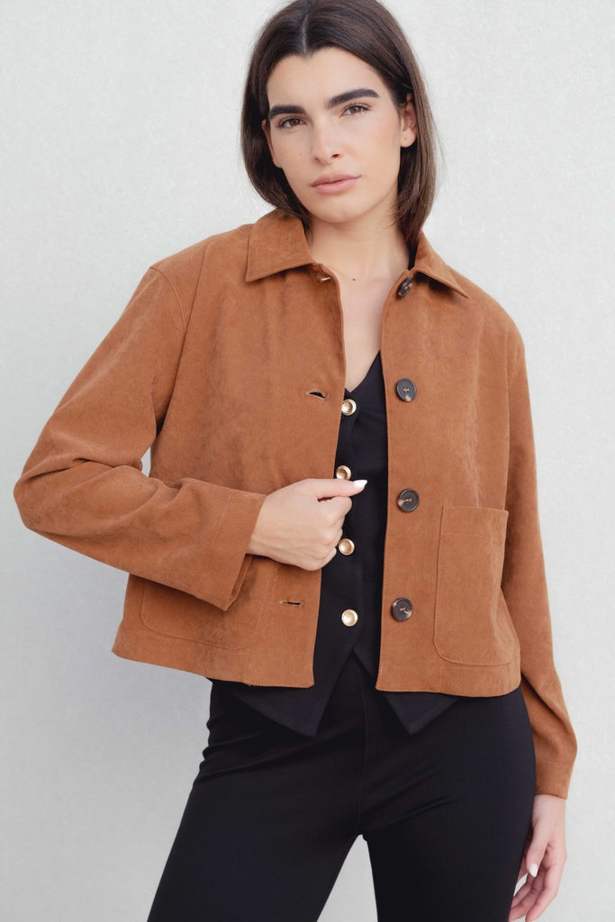 TOP CHALECO PUNTO TEXTURA