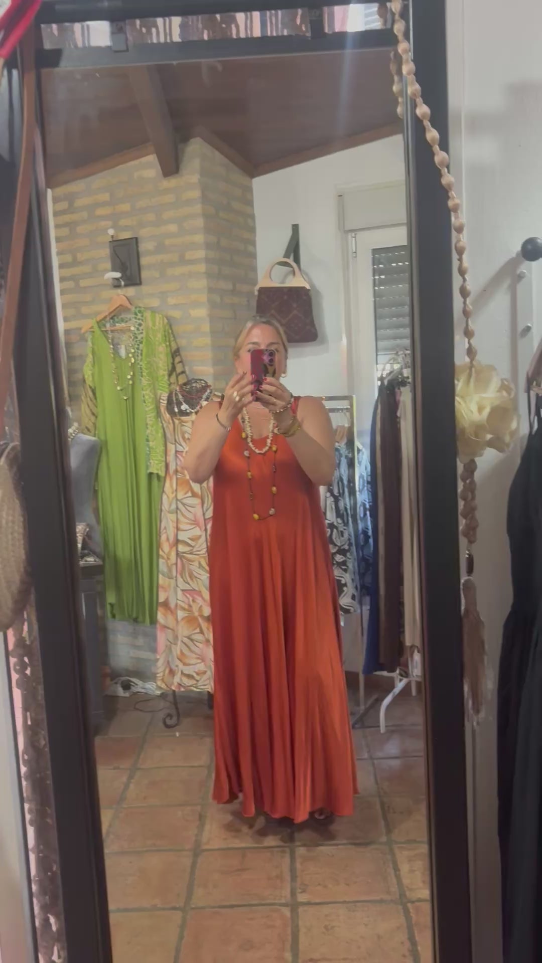 VESTIDO SATEN PICO
