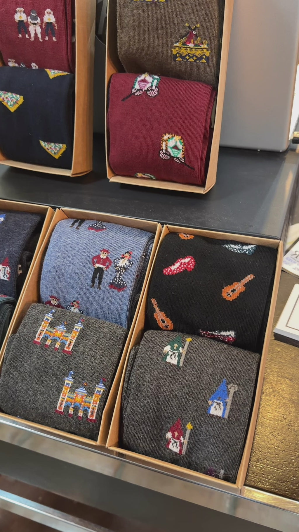 Cajas personalizables calcetines